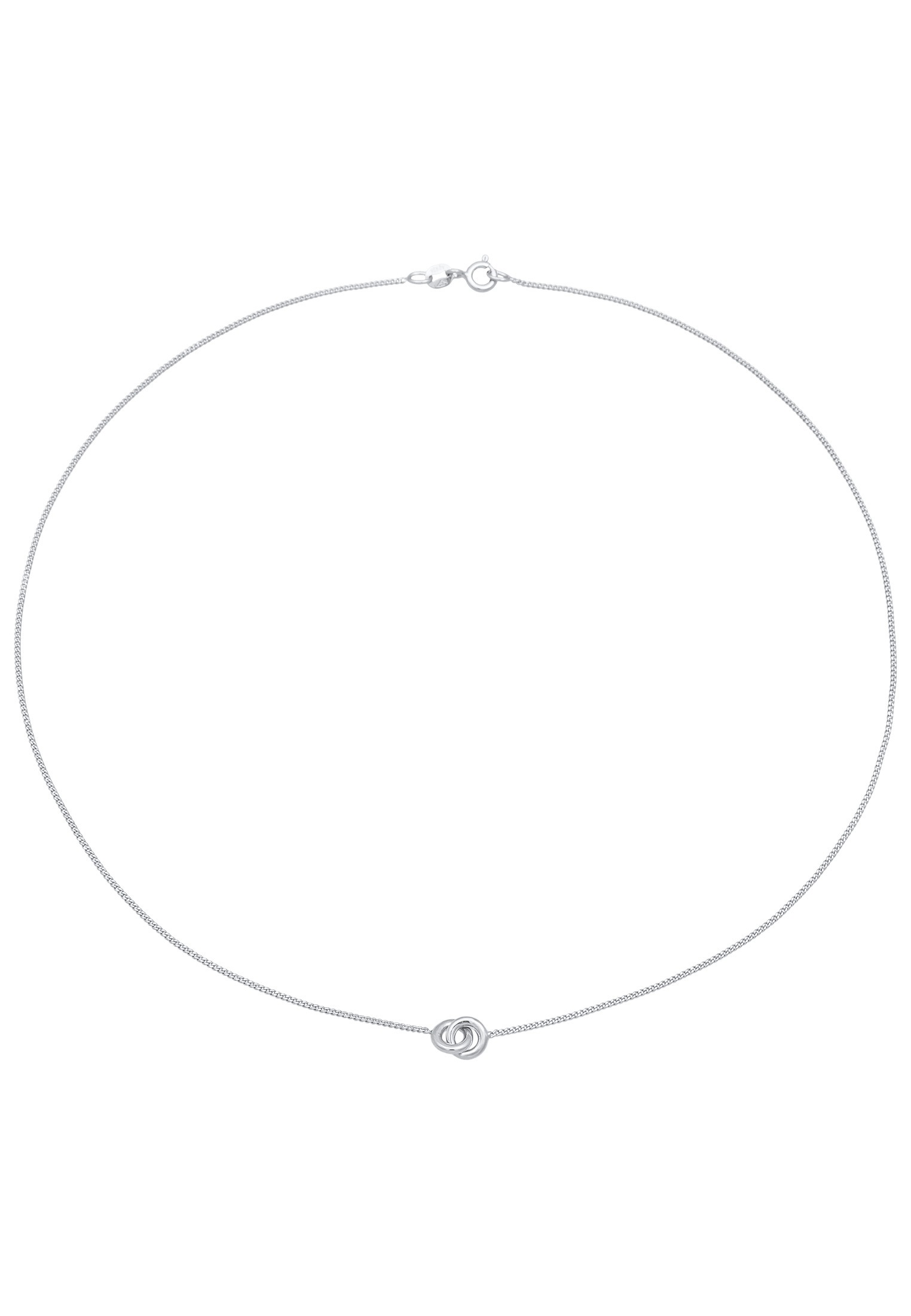 Elli Kette mit Anhänger »Halskette Choker Kreis Geo 925 Silber«