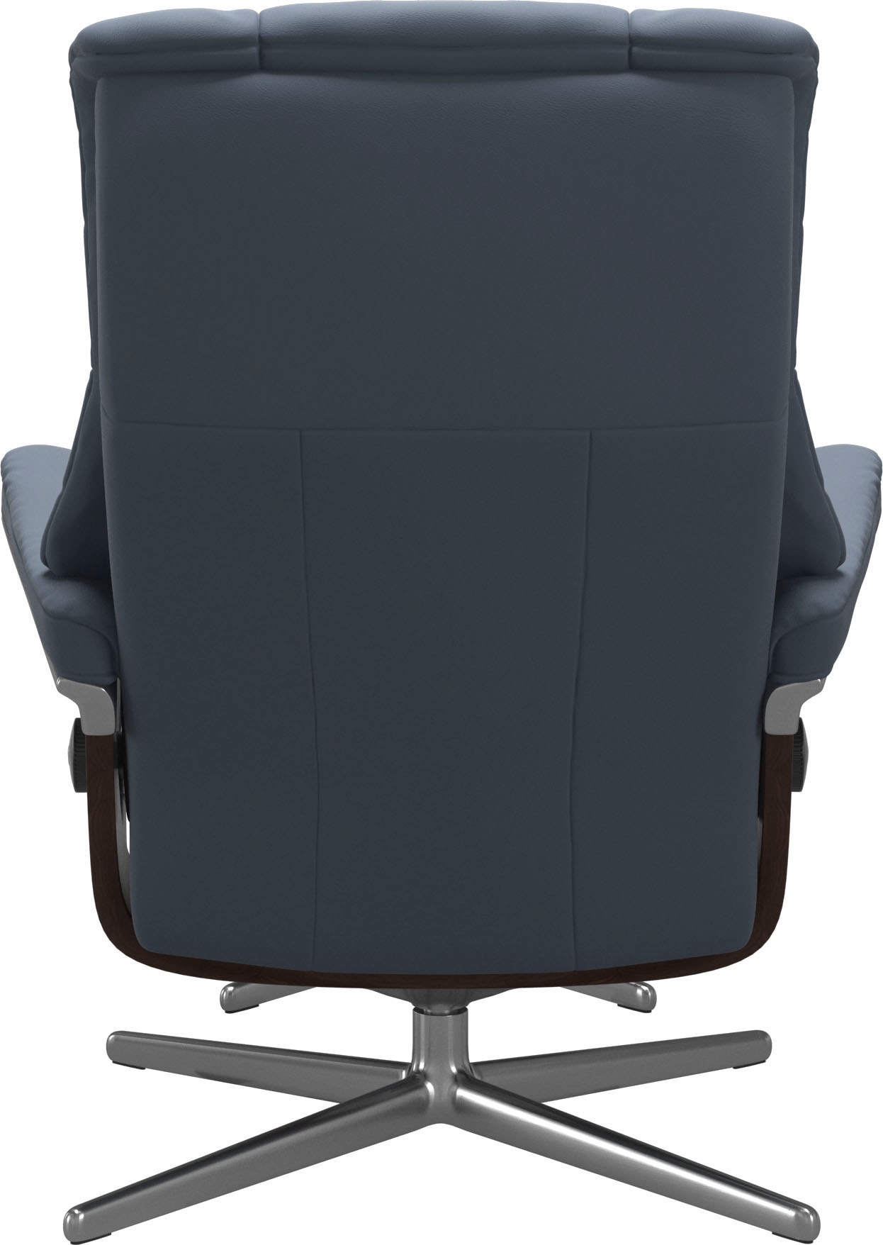 Stressless® Fußhocker »Mayfair«, mit Cross Base, Größe S, M & L, Holzakzent Braun