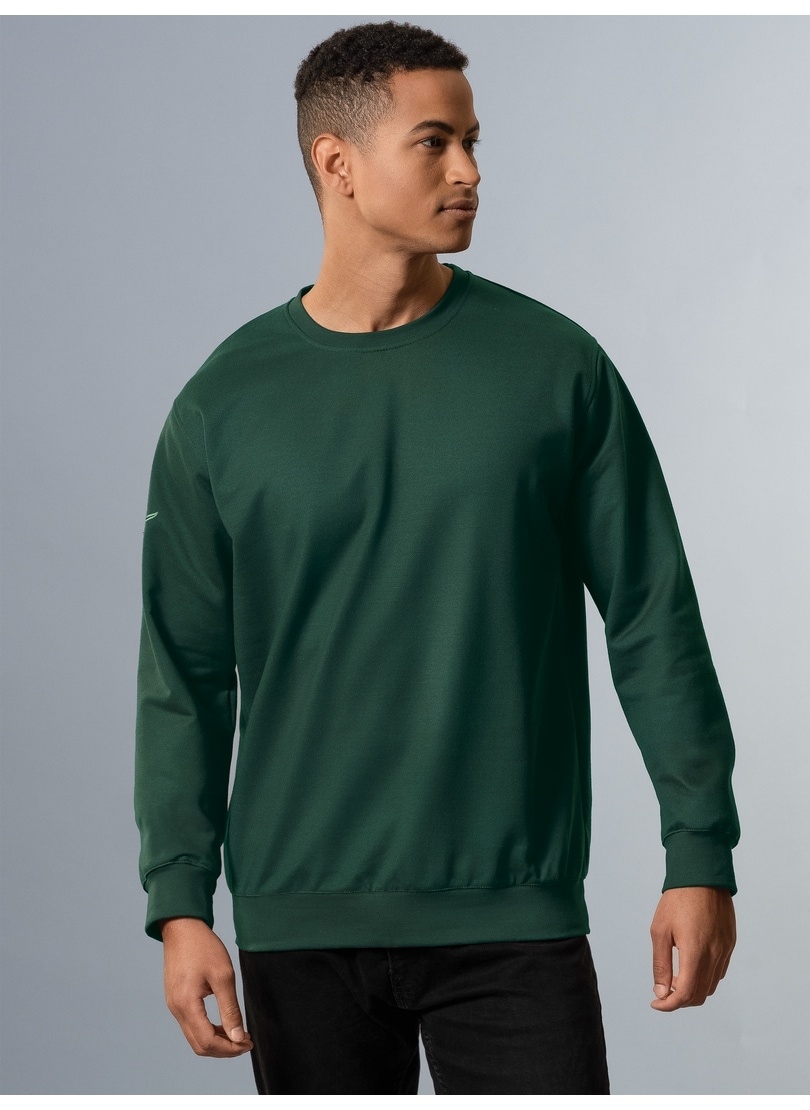 Trigema Sweatshirt »TRIGEMA Sweatshirt aus Biobaumwolle«
