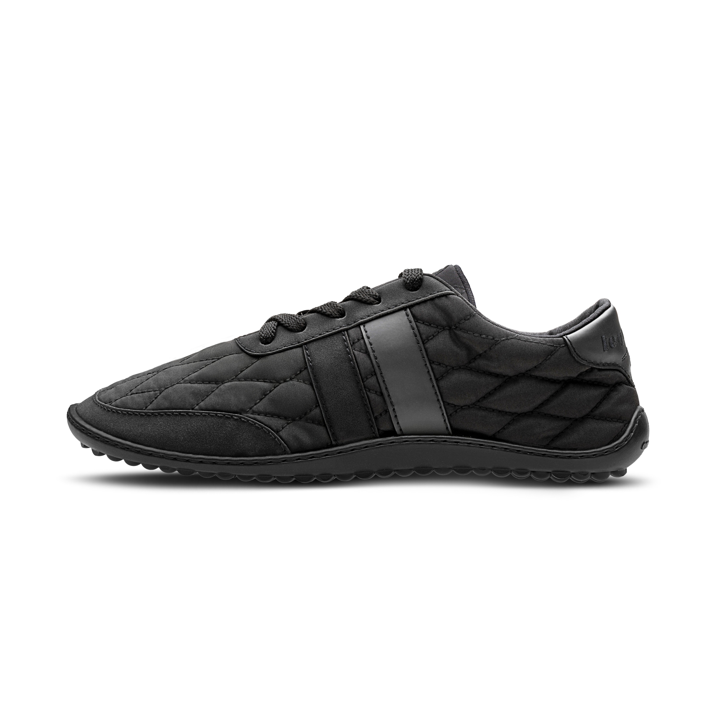 Leguano Barfußschuh »NIGHTSTEP«  Schnürschuh mit Ziersteppung und Logo-Anhänger