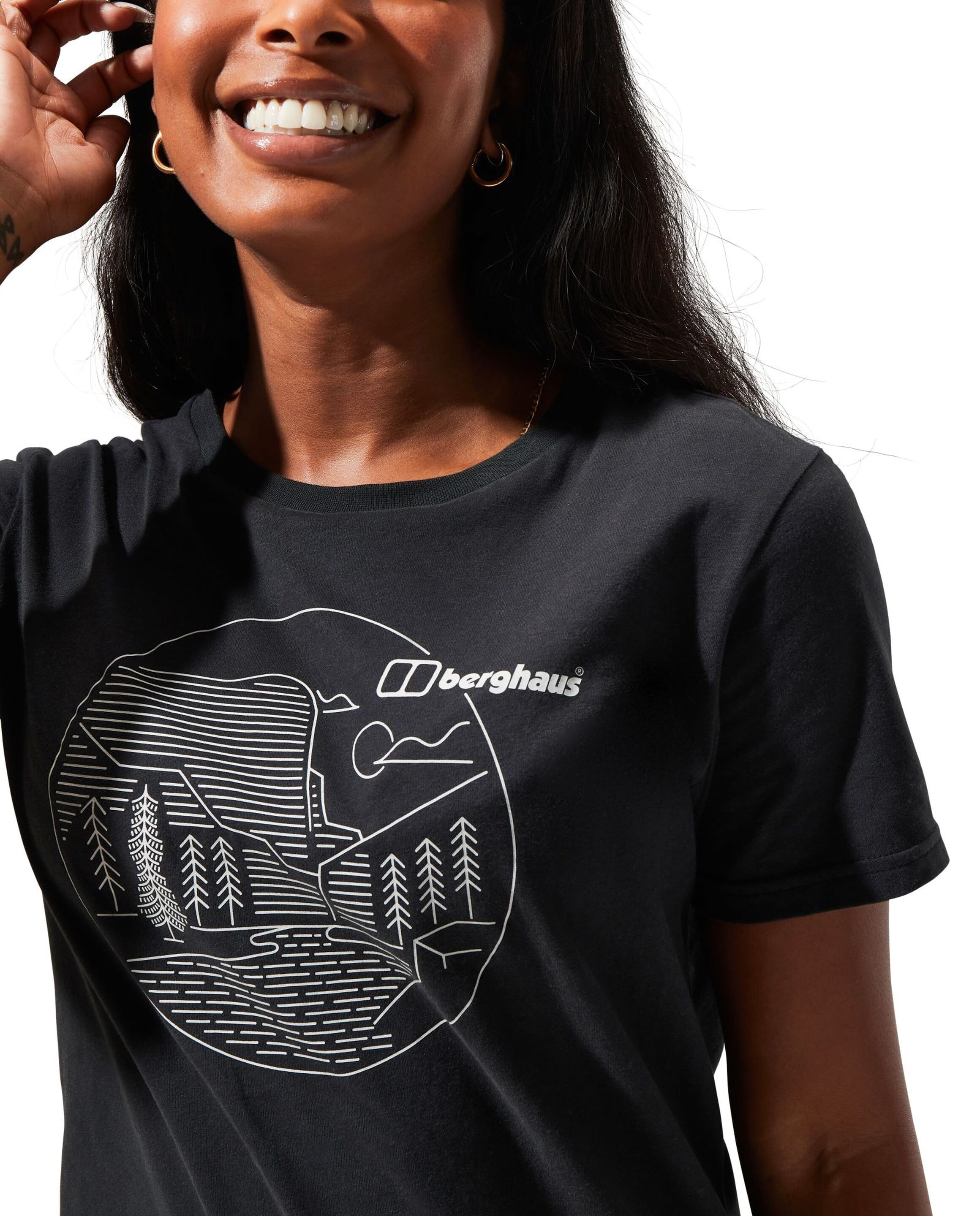 Berghaus T-Shirt »Berghaus Baumwoll-Shirt« bequem geschnitten