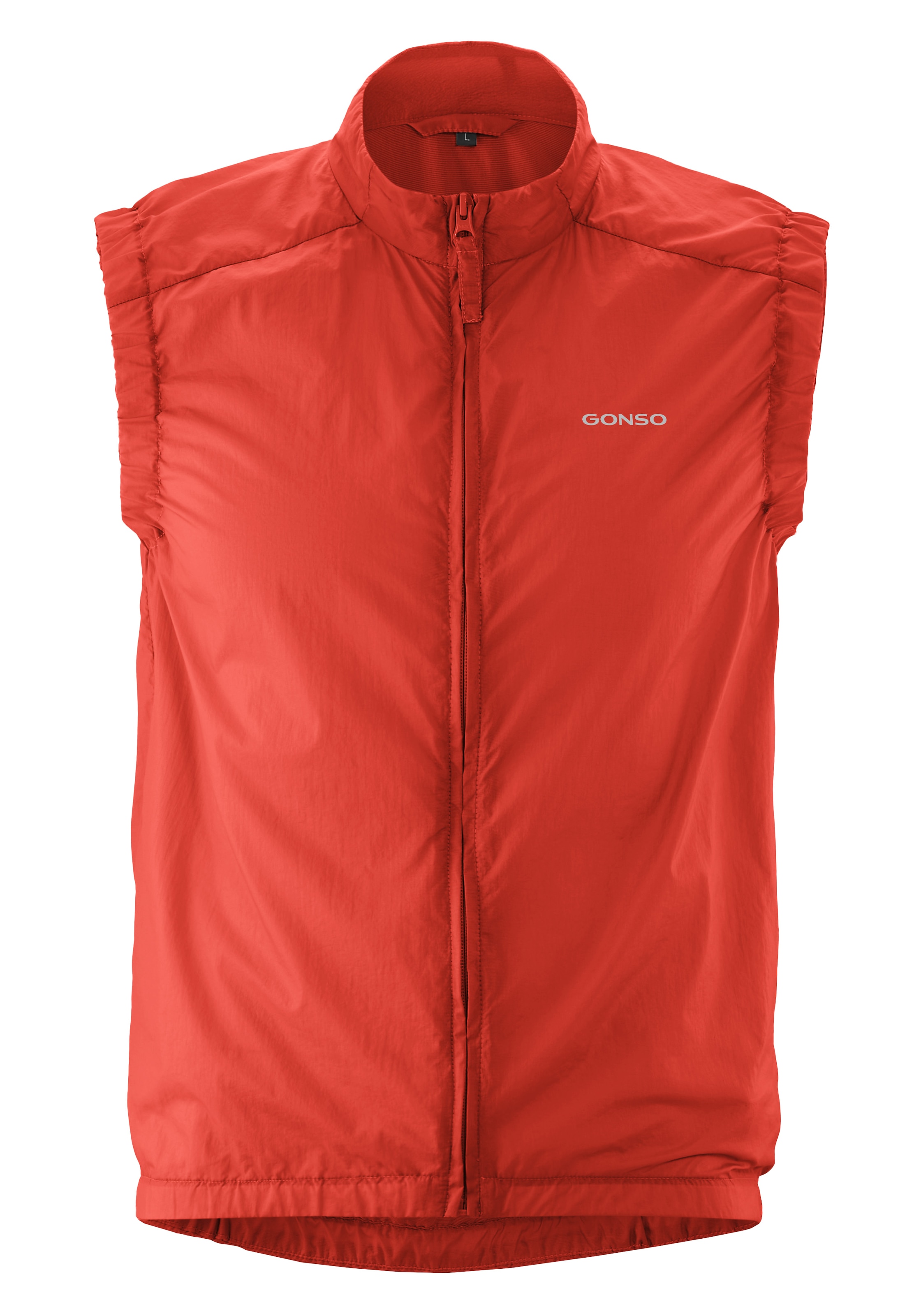 Gonso Funktionsweste »Adventure Vest Wind M« Herren Weste, leichte und winddichte Fahrradweste mit Rückentasche