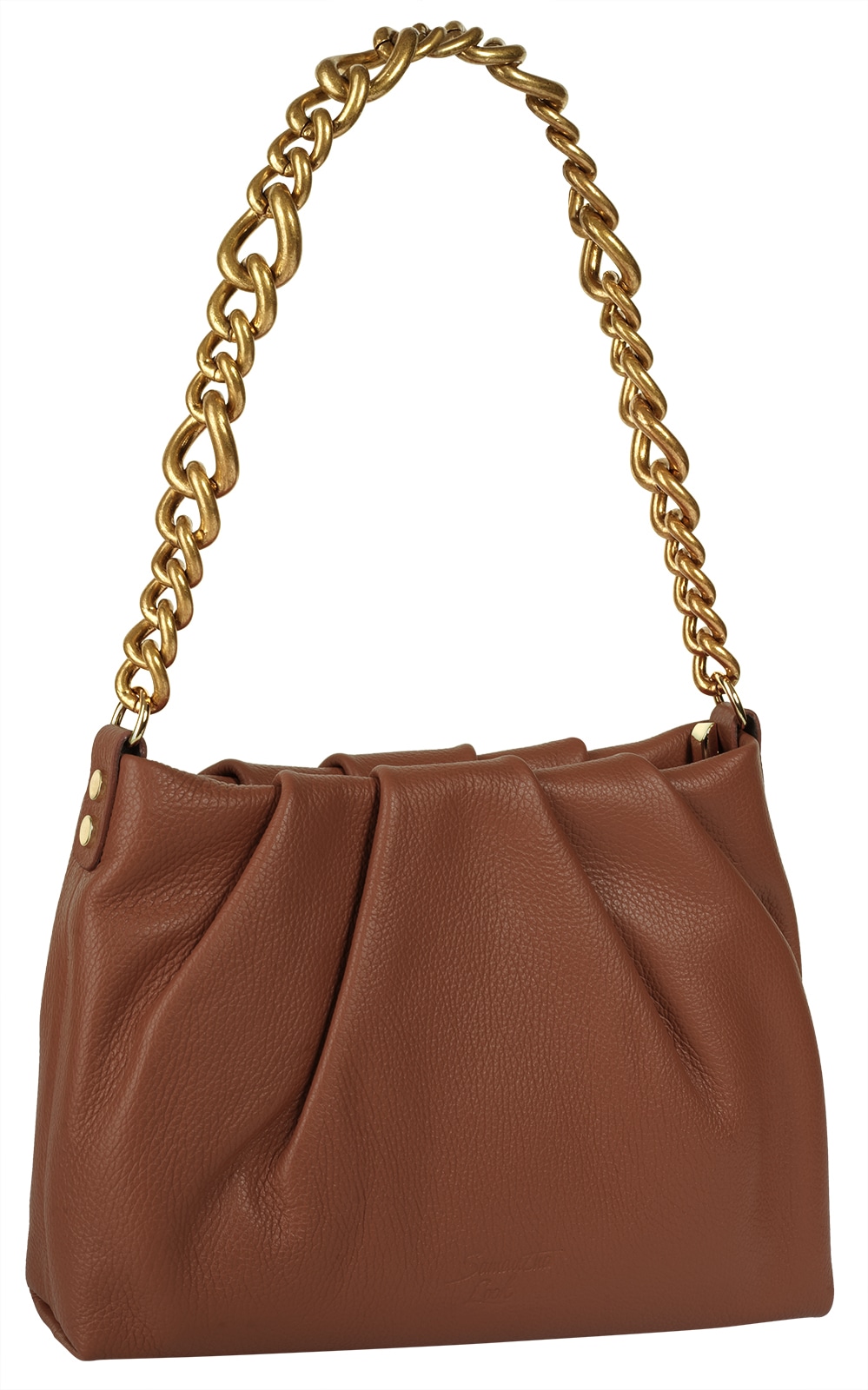 Samantha Look Umhängetasche echt Leder, Made in Italy