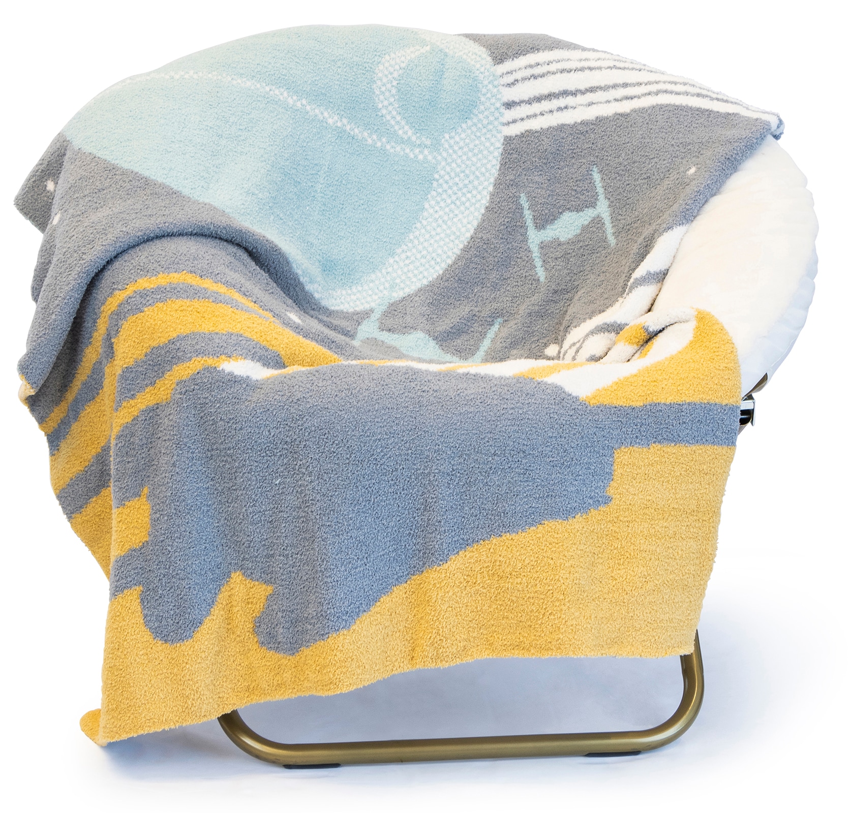 Star Wars Kinderdecke »Star Wars Millennium Falcon« Flauschige Kuscheldecke - 127 x 152 cm Flauschig gestrickt