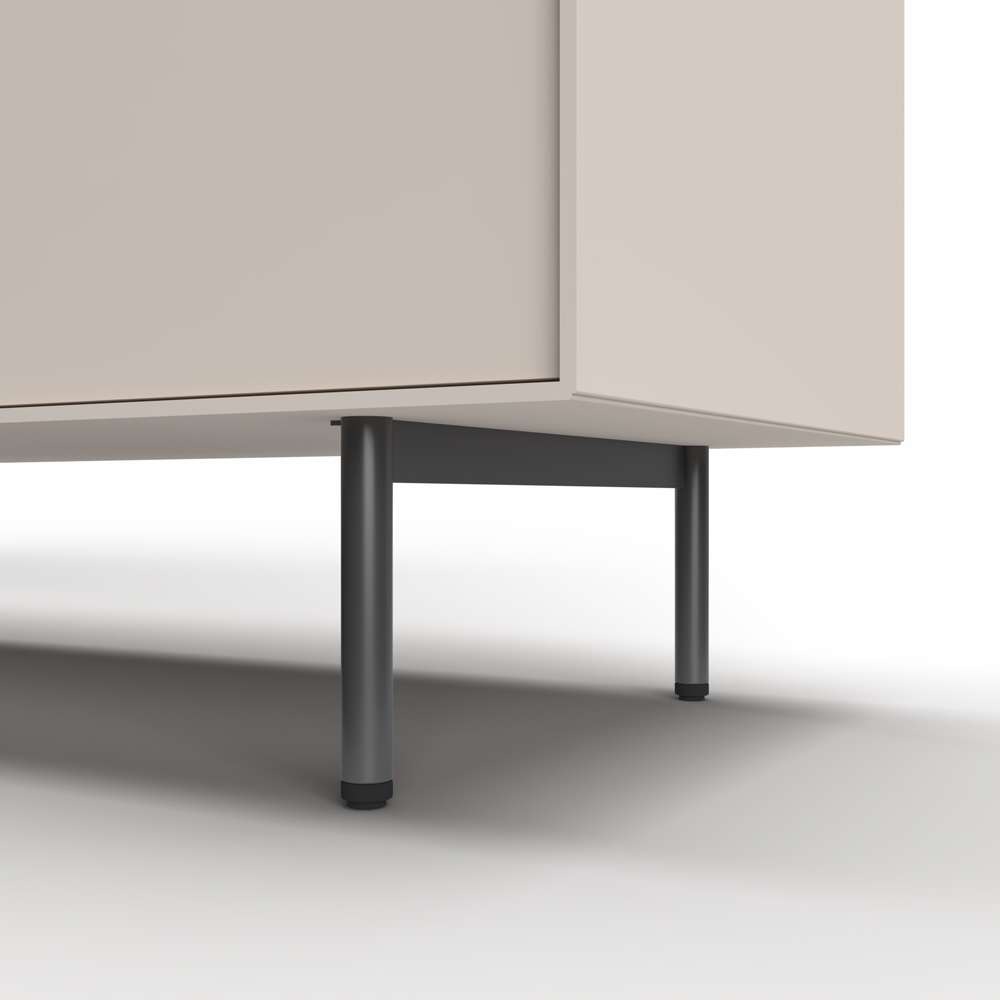 LeGer Home by Lena Gercke Highboard »Essentials, Sideboard, Kommode, Anrichte, Schrank, Stauraumschrank« Breite: 111 cm, UV lackiert, Push-to-open-Funktion