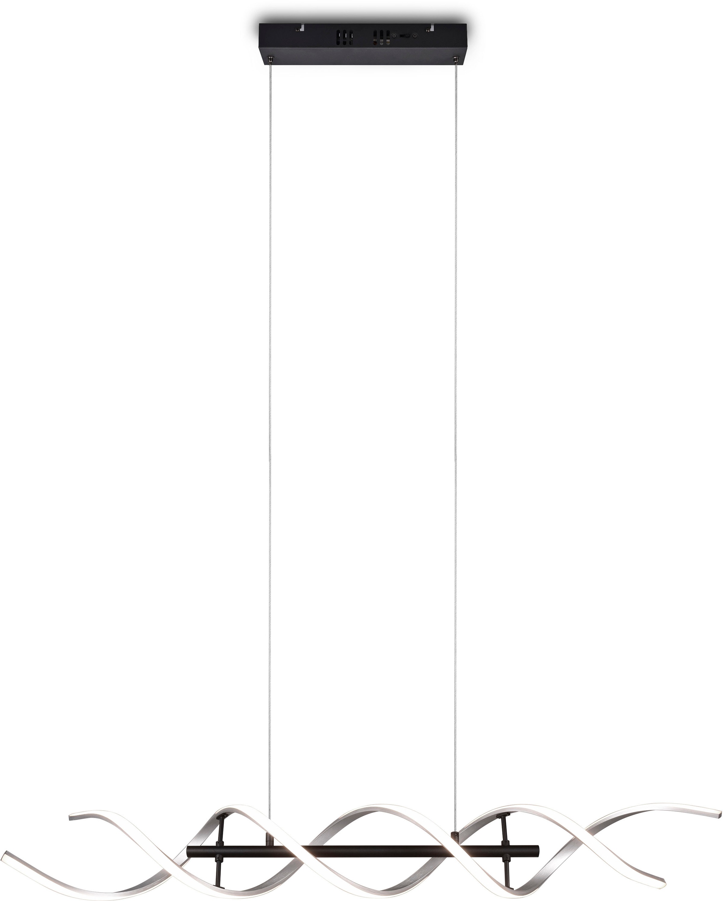 TRIO Leuchten LED Pendelleuchte »Sequence«, 1 flammig, Leuchtmittel LED-Board | LED fest integriert, Hängelampe 45W 5600 Lm höhenverstellbar dimmbar Lichtfarbe einstellbar