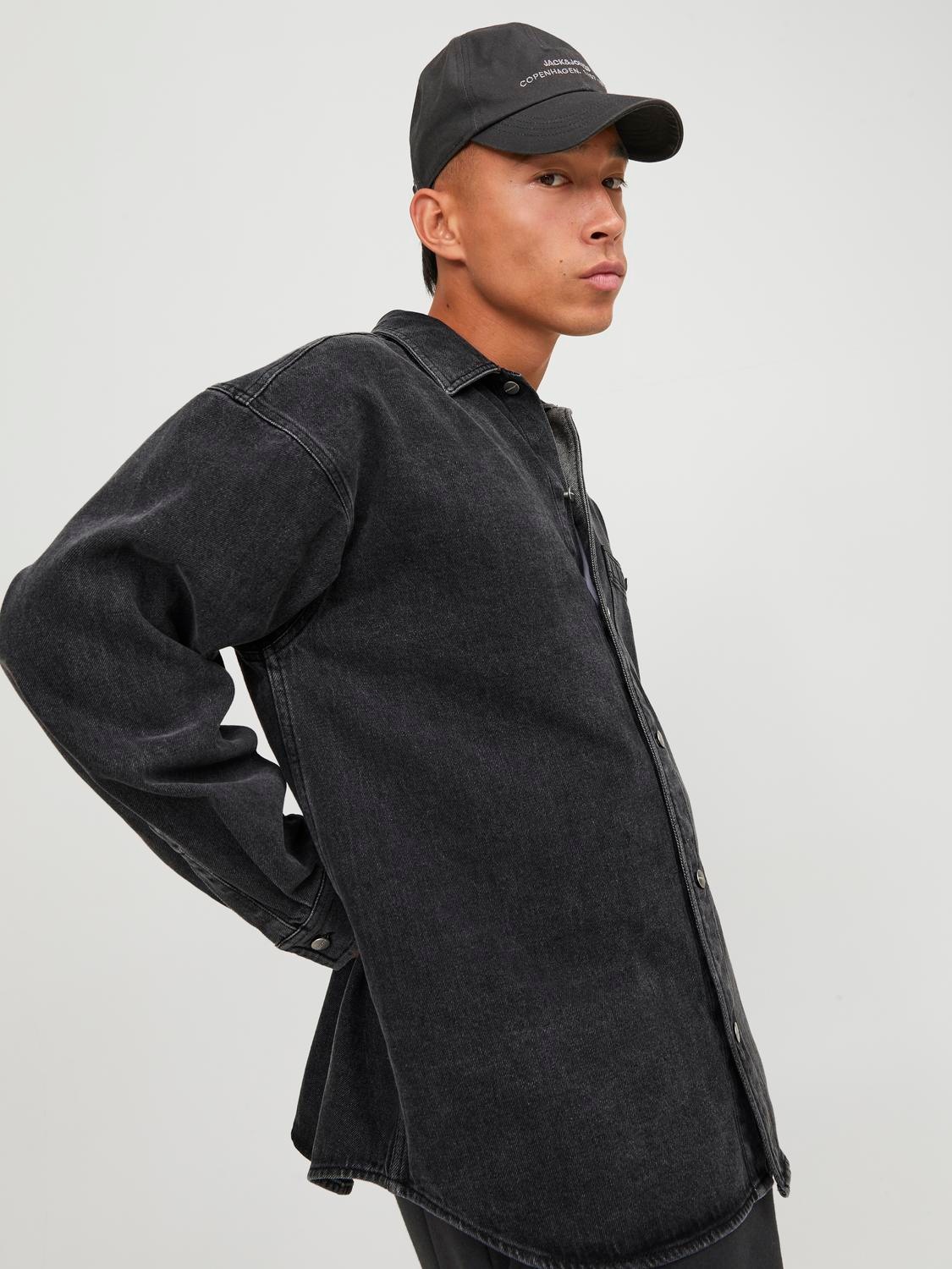 Jack & Jones Langarmhemd »JORSANTORINI DENIM OVERSHIRT LS SN«