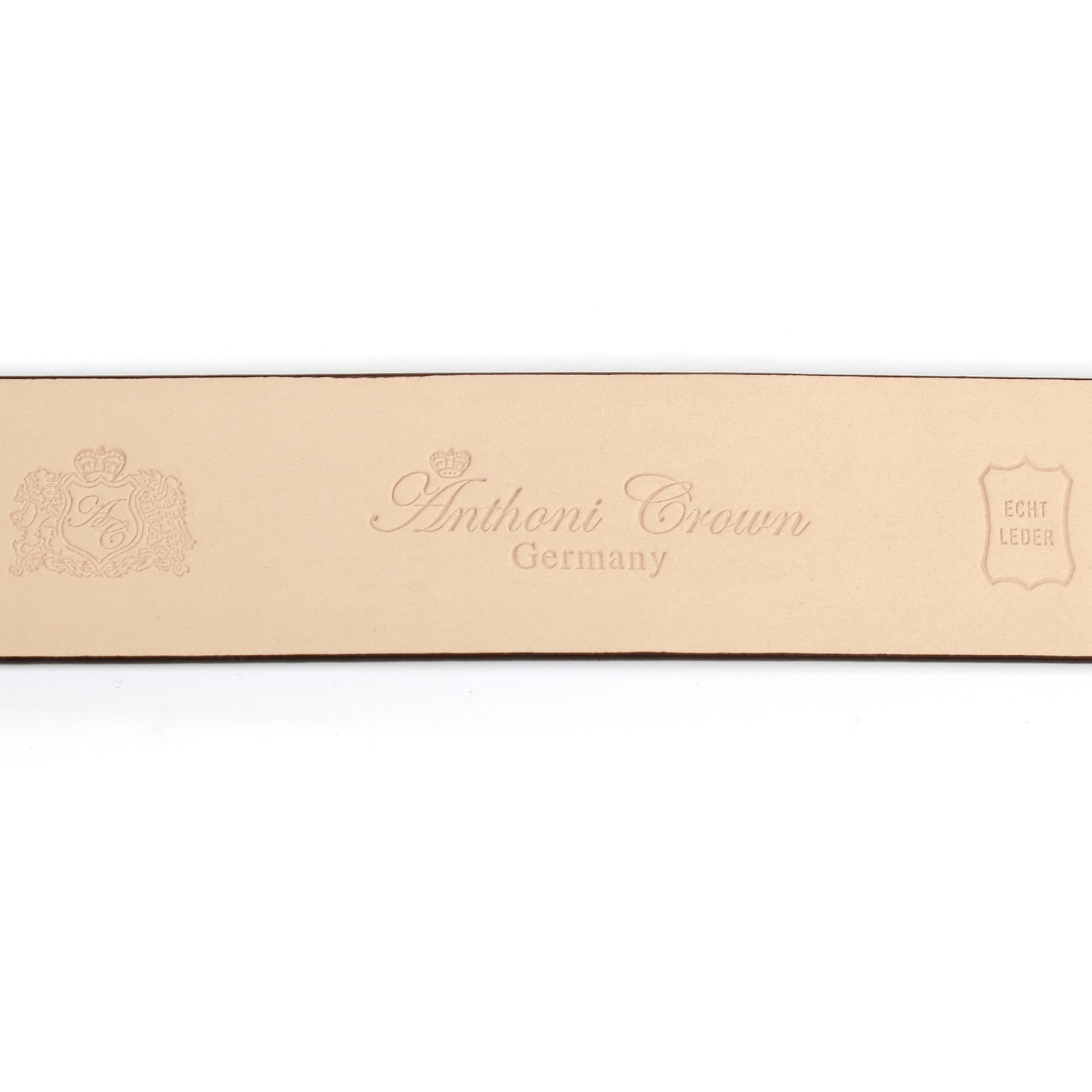 Anthoni Crown Ledergürtel, gemusterter Schließe Online OTTO schmaler und im in Shop Form