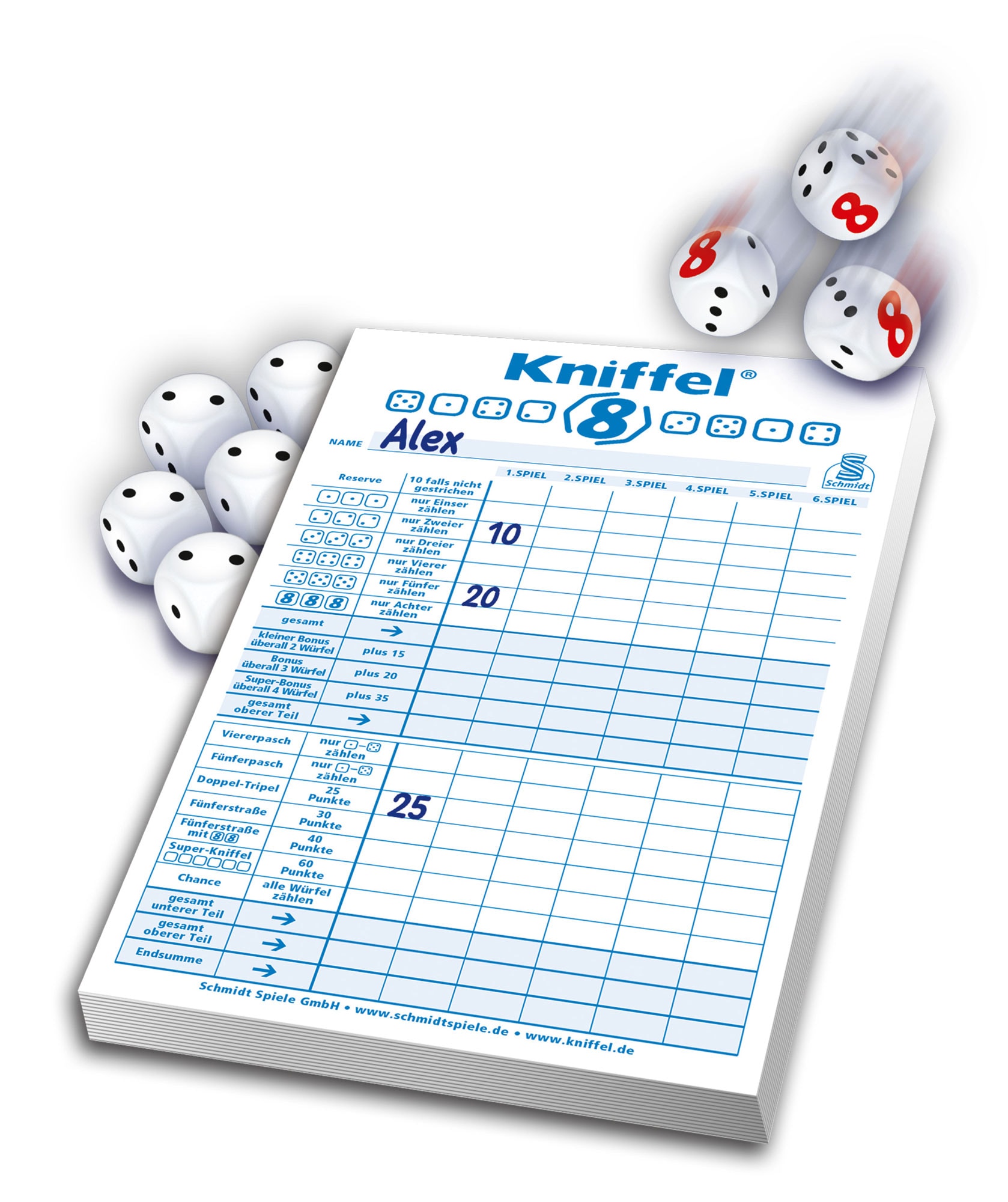 Schmidt Spiele Spiel »Kniffel® 8« Made in Germany