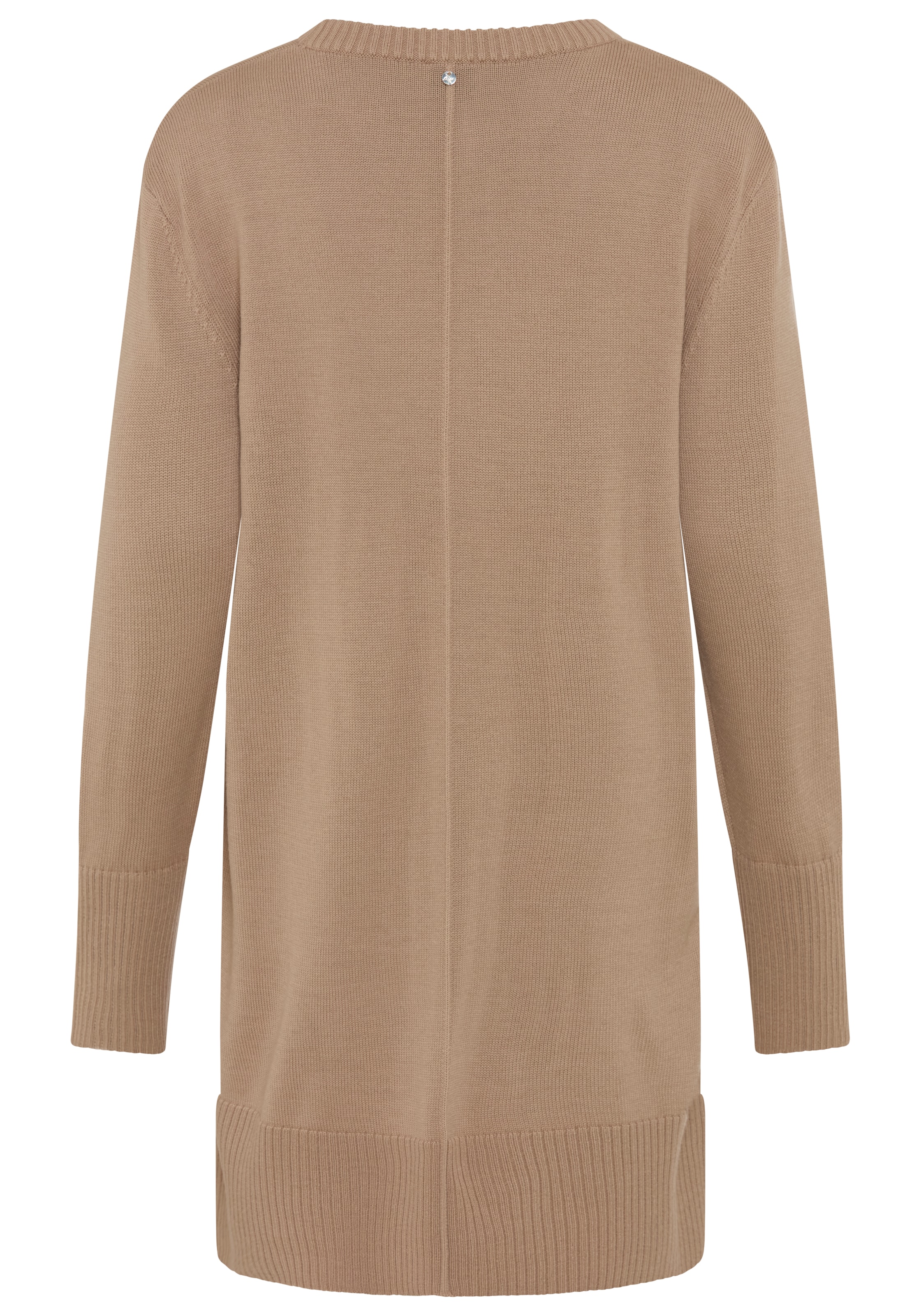 BOSS ORANGE Strickkleid »Ferinea Premium Damenmode« aus Schurwoll-Mix, Relaxed Fit
