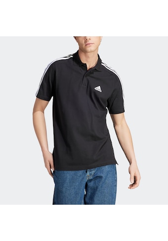 adidas Sportswear Poloshirt »ESSENTIALS PIQUÉ EMBROIDERED SMALL LOGO 3-STREIFEN« kaufen