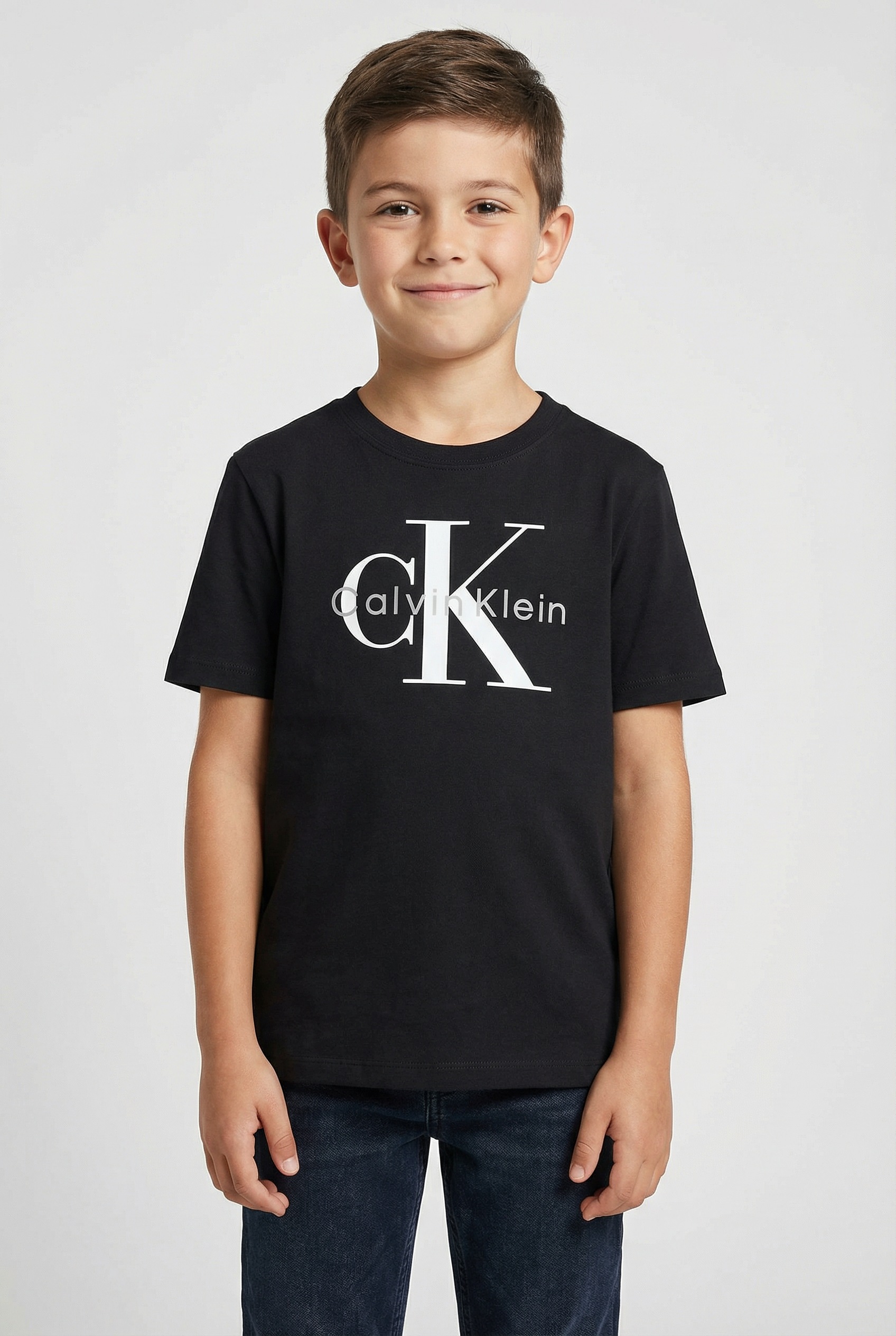 Calvin Klein Jeans T-Shirt »MONO LOGO T-SHIRT« Regular fit für Kinder, mit Logoschriftzug