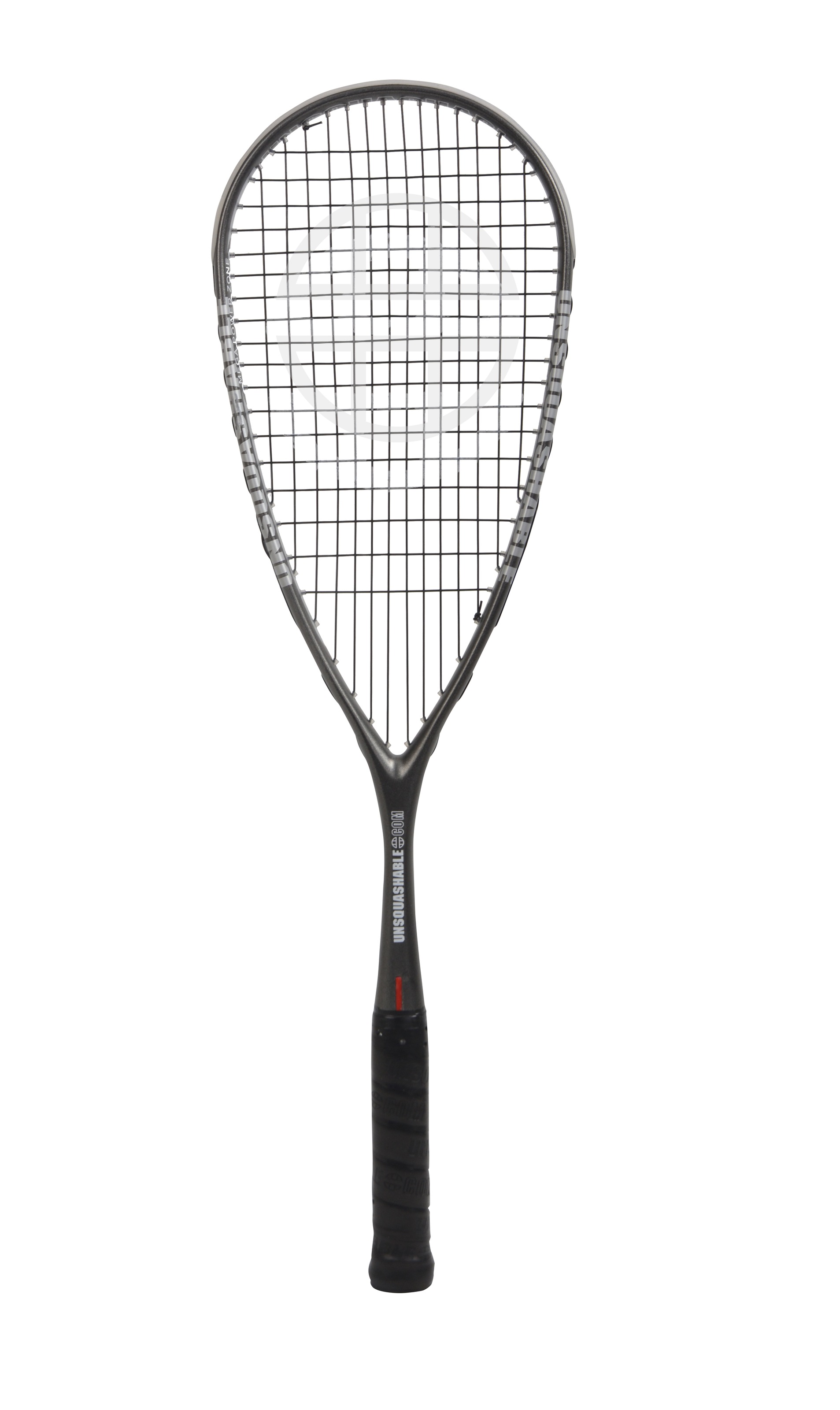 Unsquashable Squashschläger »Inspire Y-8000«, Carbon4-Kevlar, MPZ, AVH, US 600-Saite, schwarzes Griffband, nur 155g