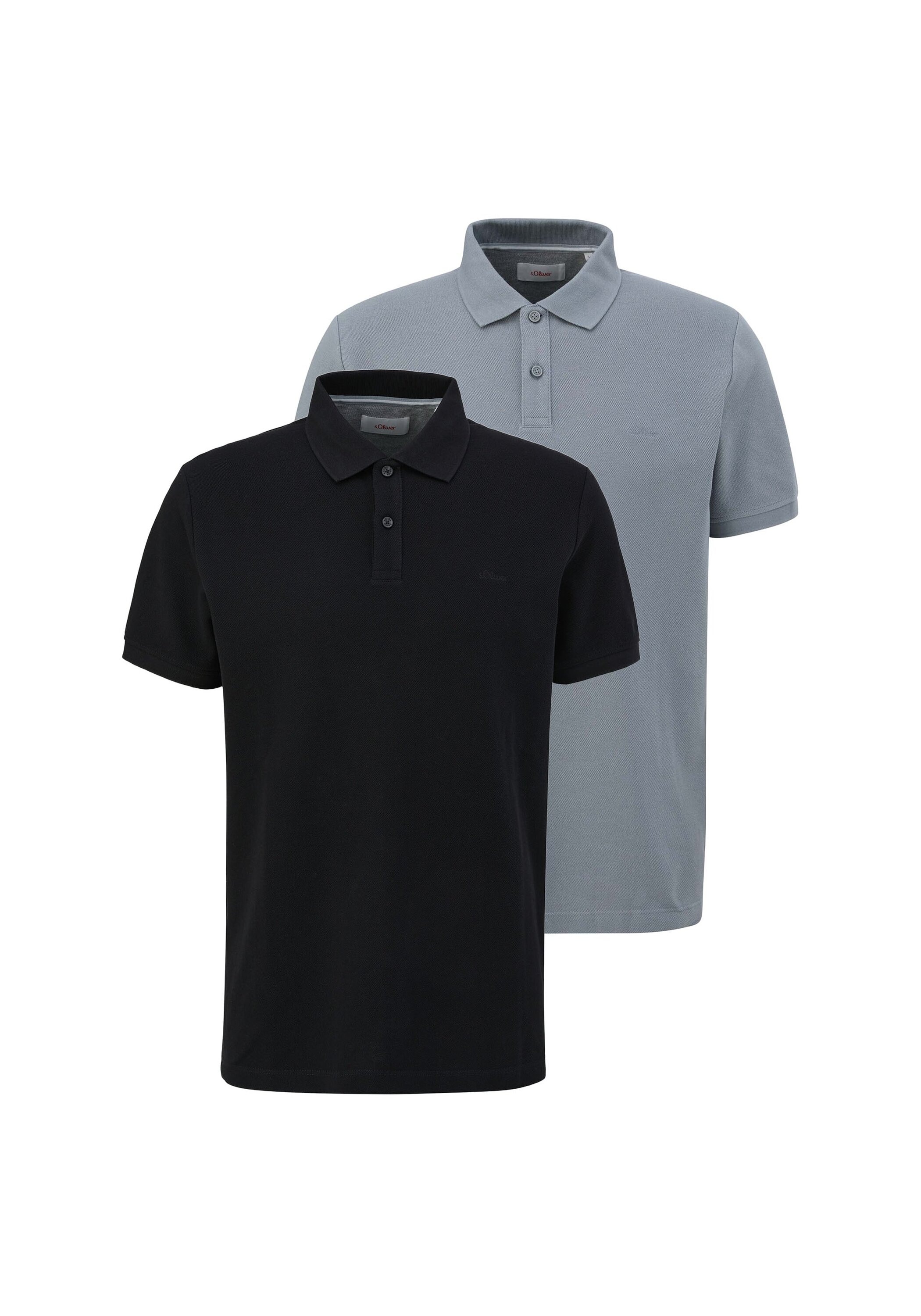 s.Oliver Poloshirt »Poloshirt Basic Poloshirt 2er Pack« 2