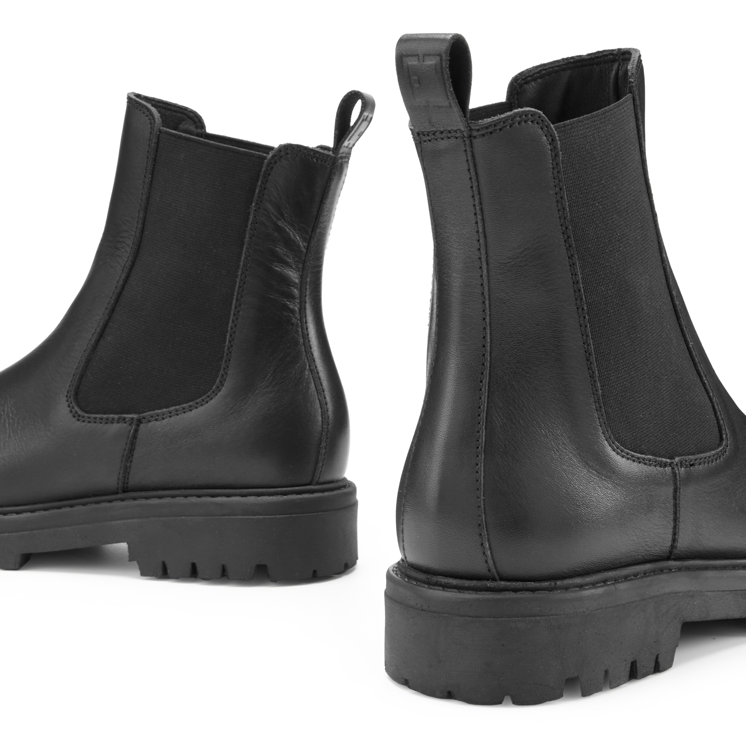 Elbsand Stiefelette »Chelseaboots, Schlupfstiefel, Lederstiefelette, Sommerstiefelette«  NEU Bikerboots aus Leder mit Stretch-Einsätzen & leichter Profilsohle