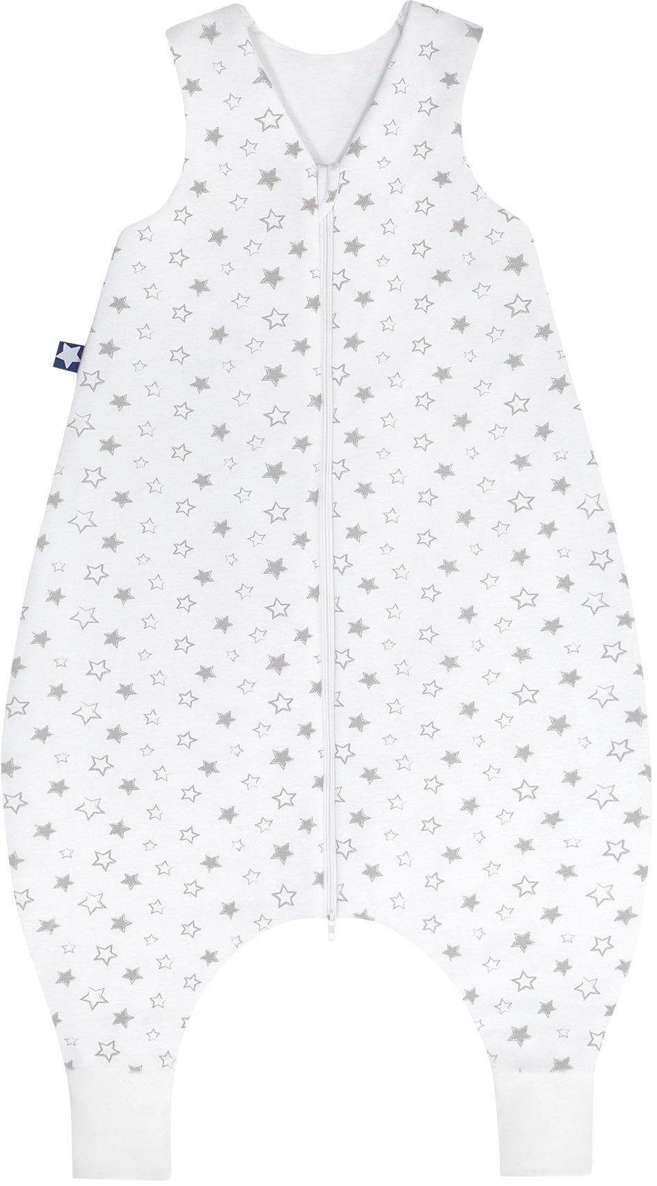 Julius Zöllner Babyschlafsack, mit Beinen Jersey Jumper Stella taupe