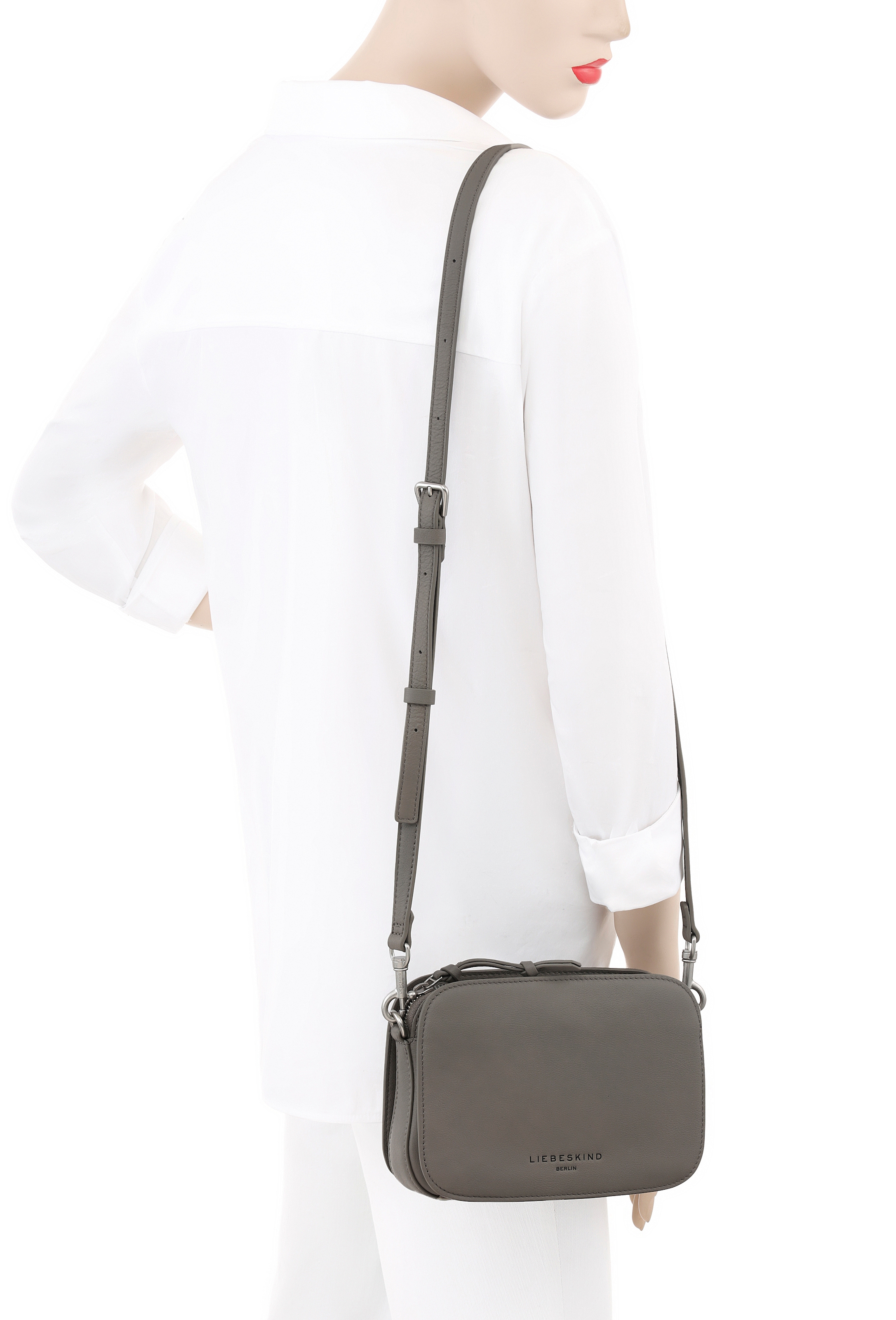 Liebeskind Berlin Umhängetasche »NOOS Harris Luka«, modische Optik, Crossbody Bag, zertfiziert nach Leather Working Group