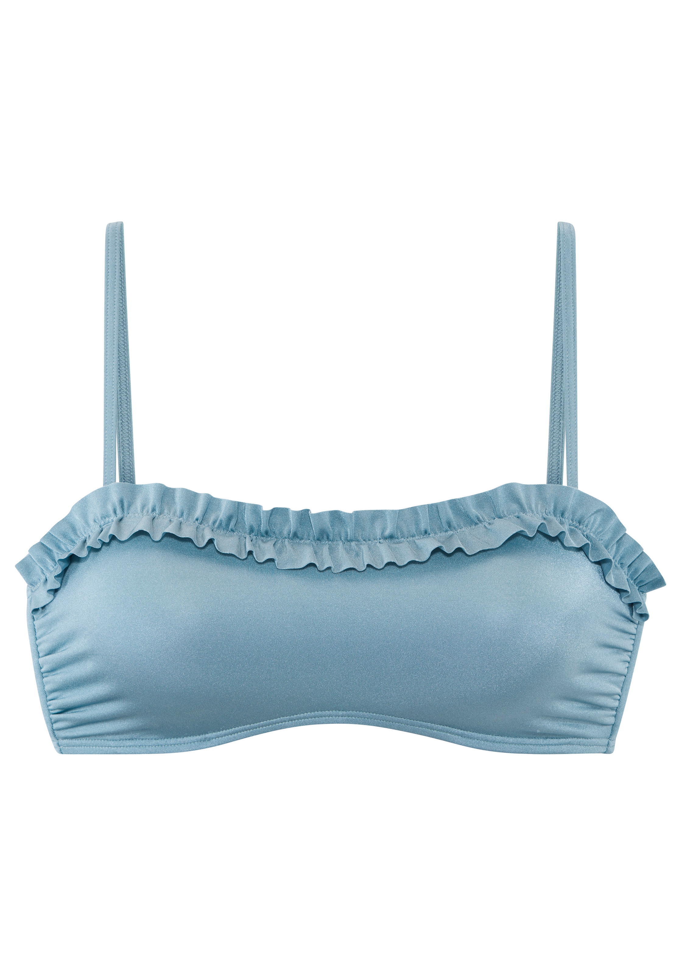 LASCANA Bandeau-Bikini-Top »Liora« mit Rüschen