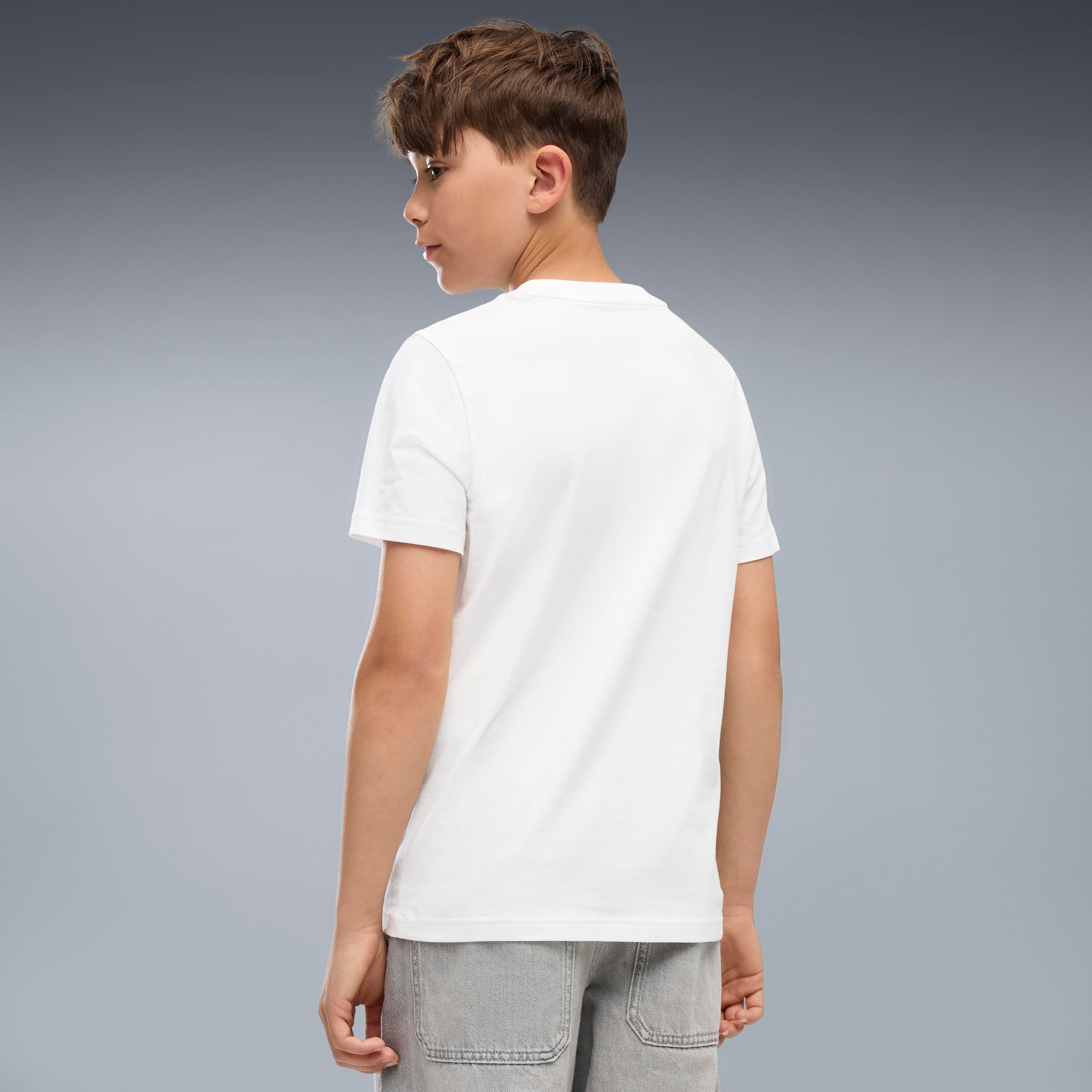 PUMA T-Shirt »GRAPHIC  TEE B« Regular Fit, Kurzarm, sportlicher Stil, für Jugendliche
