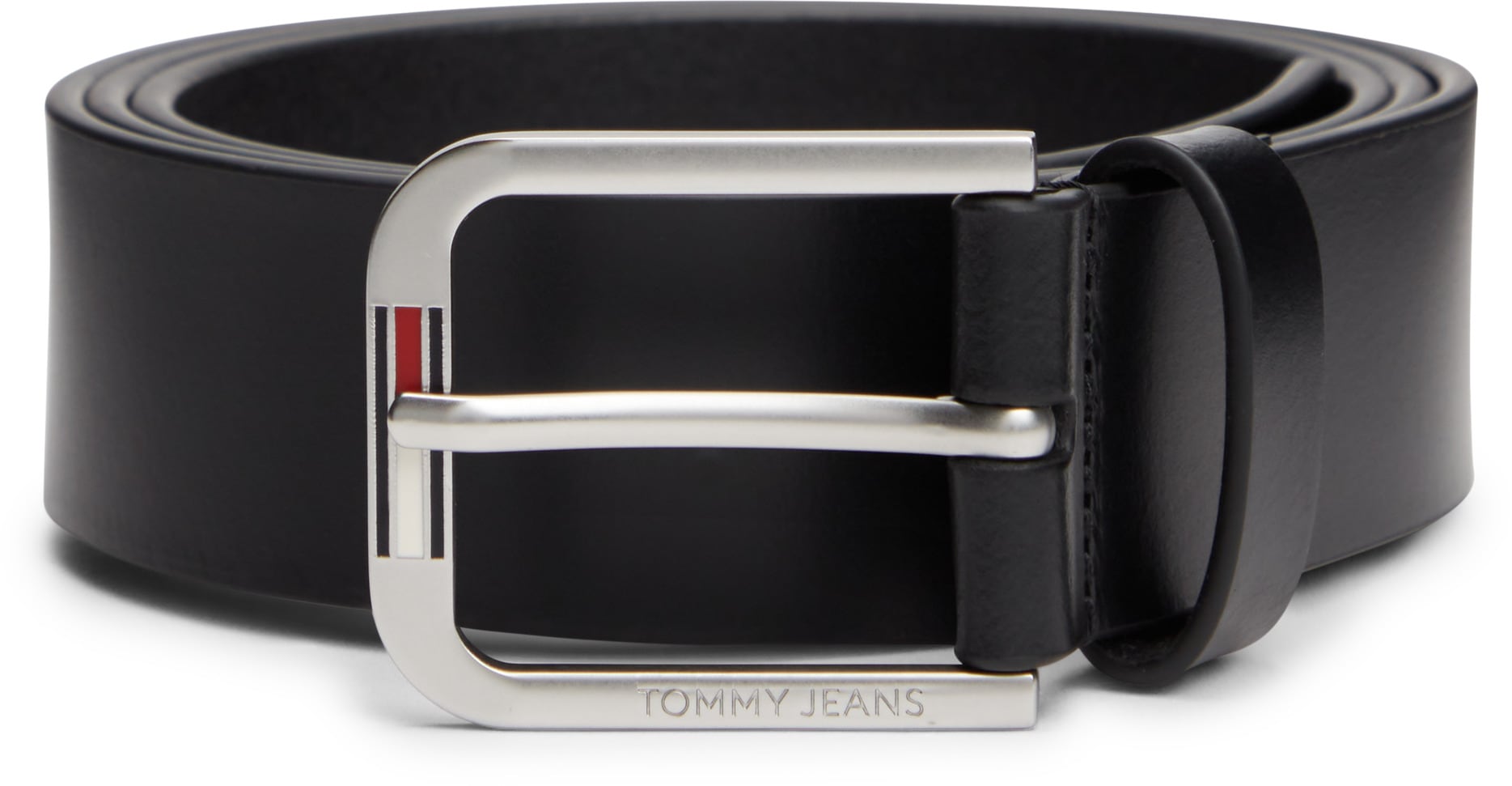 Tommy Jeans Ledergürtel »TJM AUSTIN 3,5 cm breit« 3,5 cm, glattes Finish, quadratische Schnalle