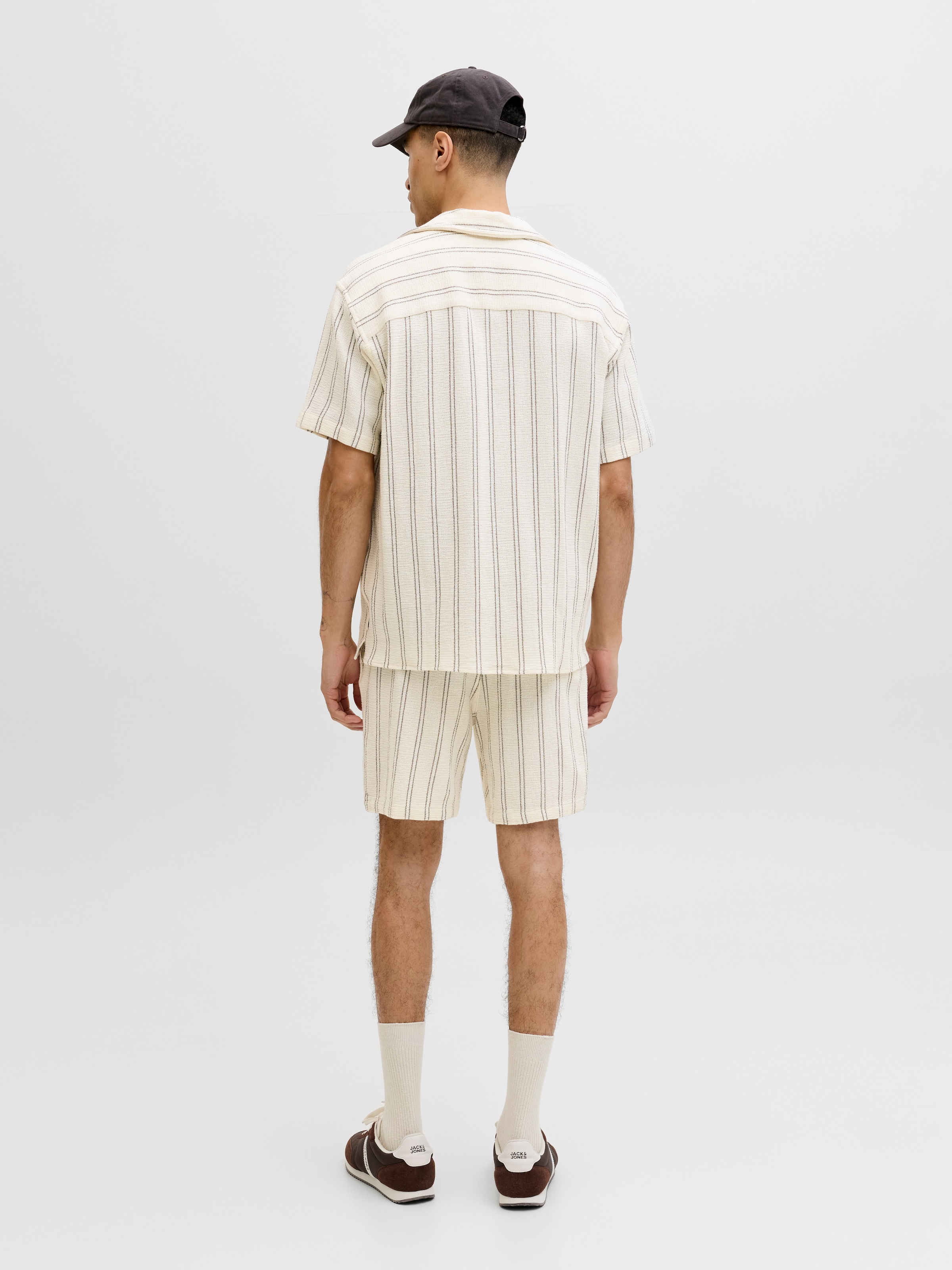 Jack & Jones Shorts »JPSTJAIDEN COBA STRIPE JOG SHORT SRT SN«