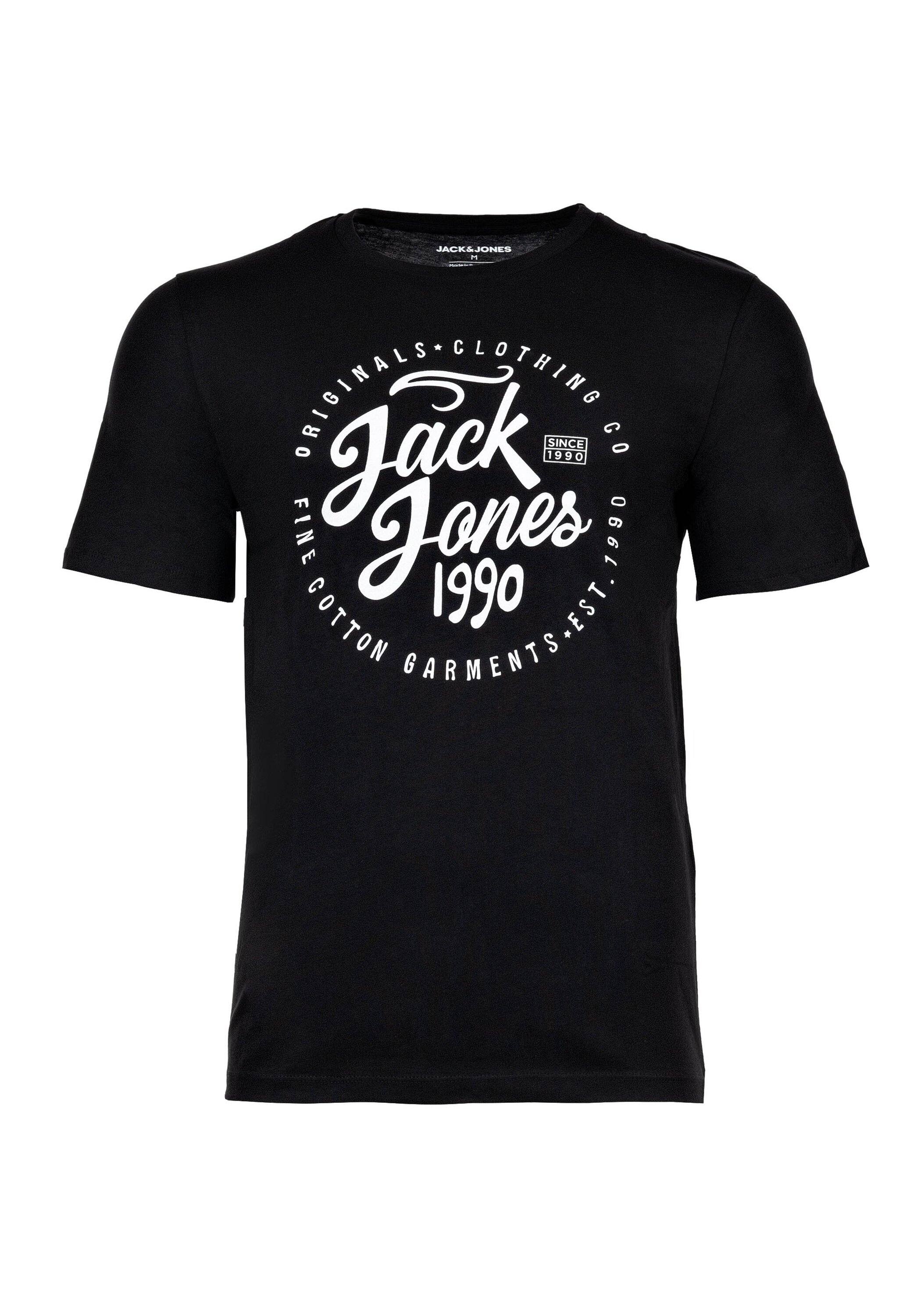 Jack & Jones T-Shirt »T-Shirt JJLEOGRA TEE CREW NECK 5PK 5er Pack«