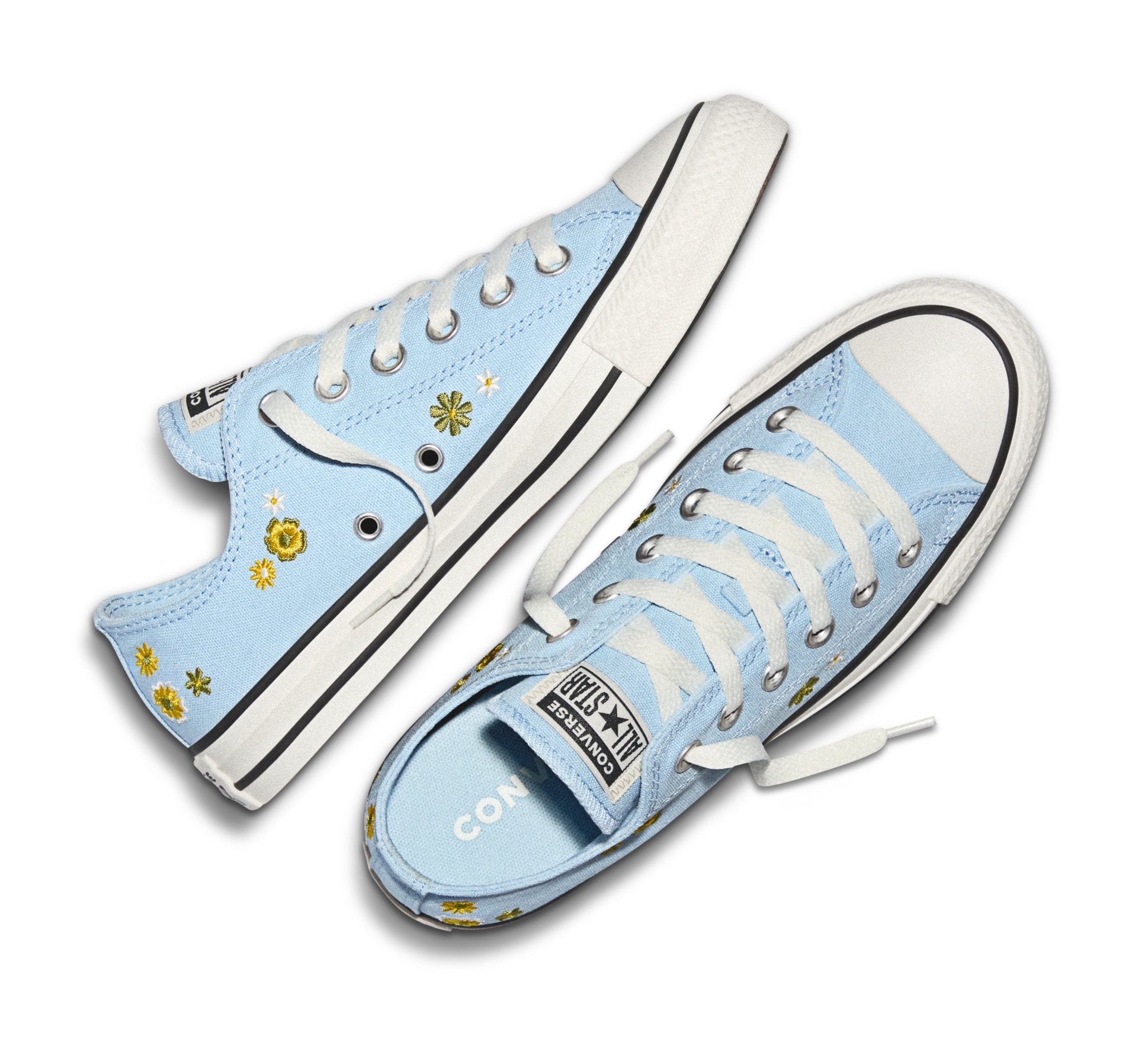 Converse Sneaker »CHUCK TAYLOR ALL STAR EMBROIDERED FLORALS«  für Alltag, mit profiliertem Laufsohlenprofil, sportlicher Stil