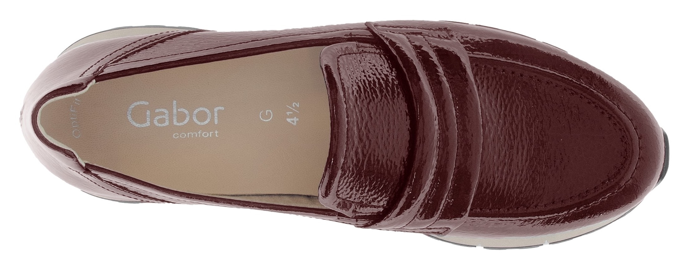 Gabor Slipper »FLORENZ«  , Plateau, Schlupfschuh, Komfortschuh in Bequemweite G (= weit)