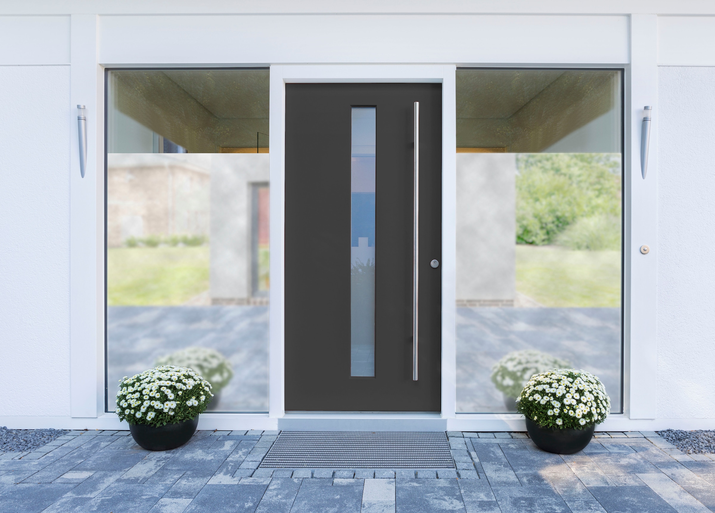 GARDINIA Fensterfolie "Statische UV-Folie" 1 Stk. halbtransparent selbstklebend 77% UV-Schutz