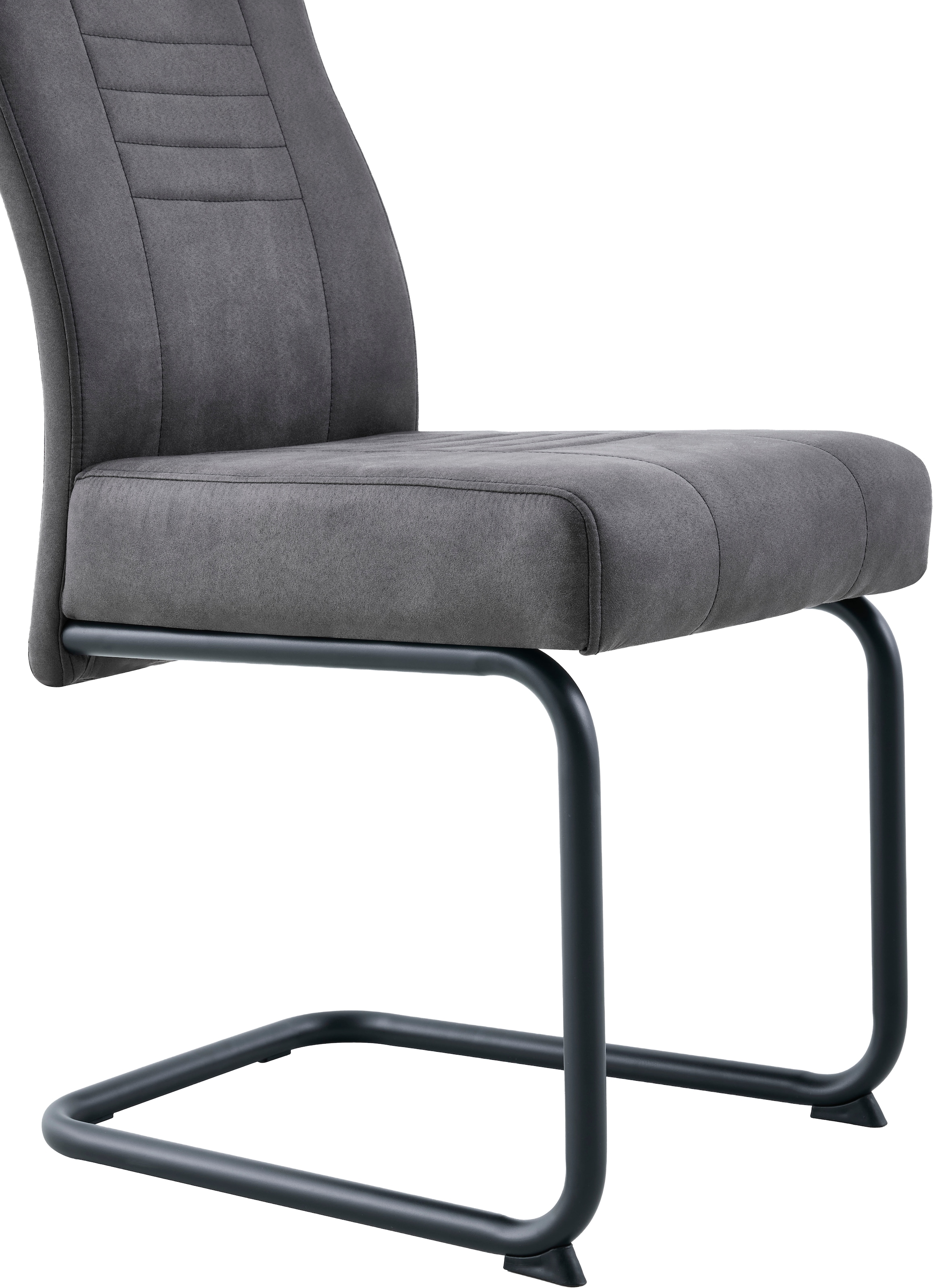 OTTO home »"Altona", Esstisch ausziehbar plus 6 Stühle, TOPSELLER!« Esstisch ausziehbar 140 - 180 cm, 6 Freischwinger, 7 tlg. tlg. Säulentisch 140-180x90 cm, Stuhl mit Federkorb, 140 kg belastbar