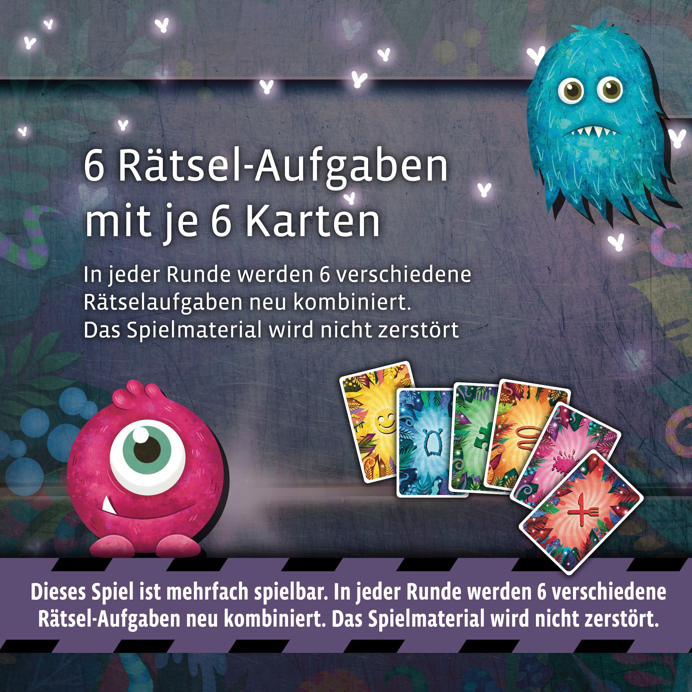 Kosmos Spiel »EXIT, Das Spiel Kids Monstermäßiger Rätselspaß«, Made in Germany