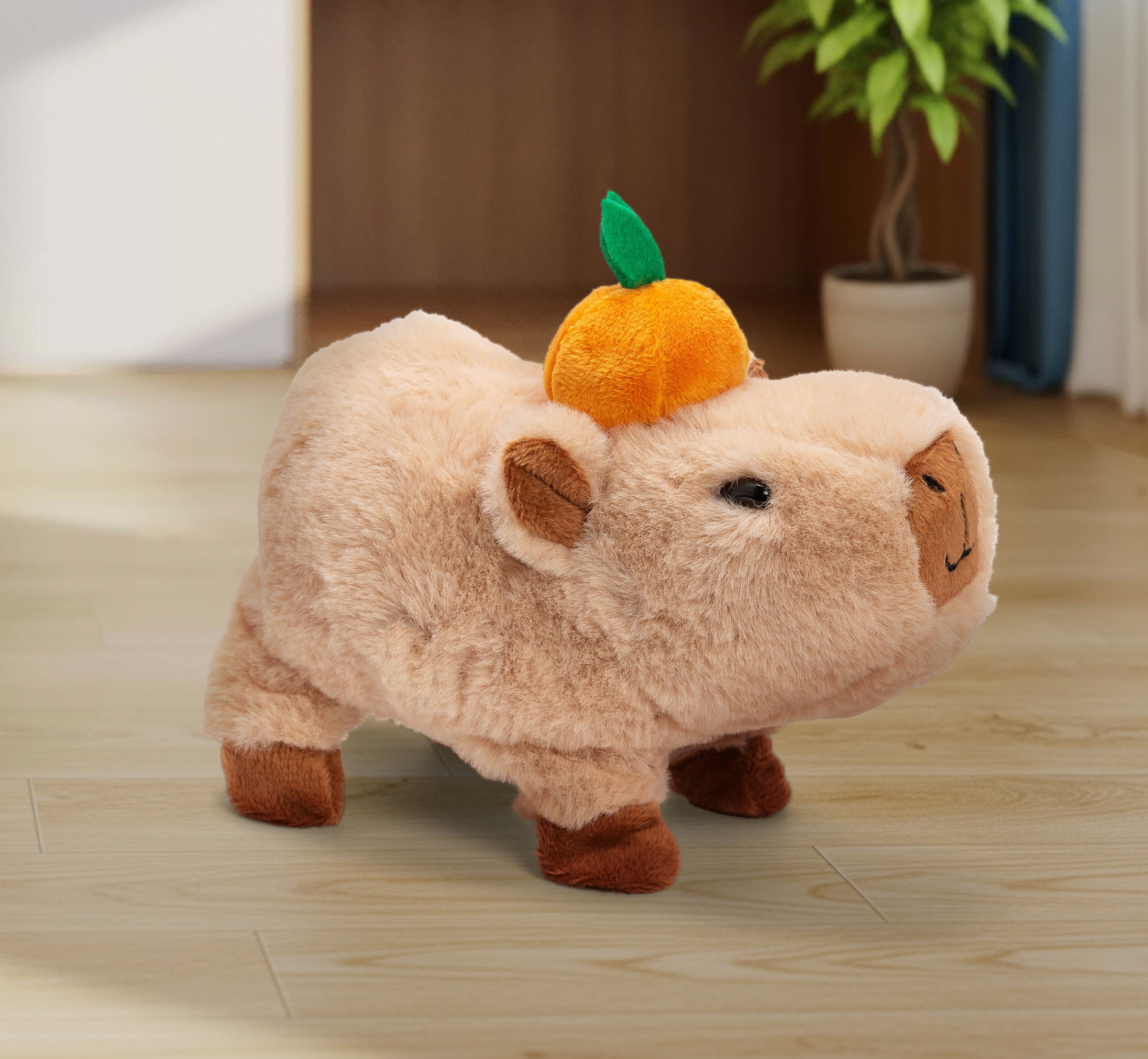 SIMBA Plüschfigur »PetZoo Capybara« mit Funktionen