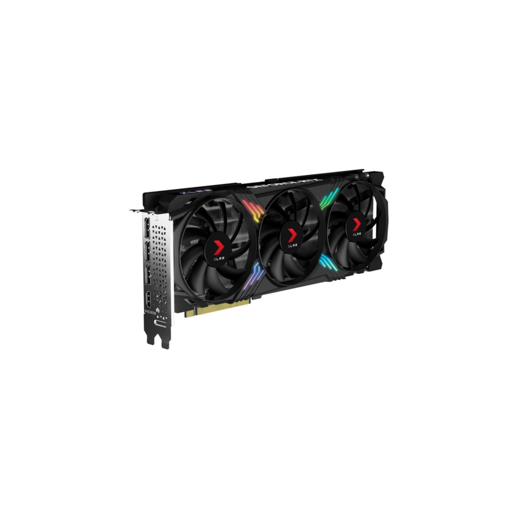 PNY Grafikkarte »GeForce RTX 4070 SUPER XLR8 Gaming VERTO EPIC-X RGB Overclocked Triple«, 12 GB, GDDR6X
