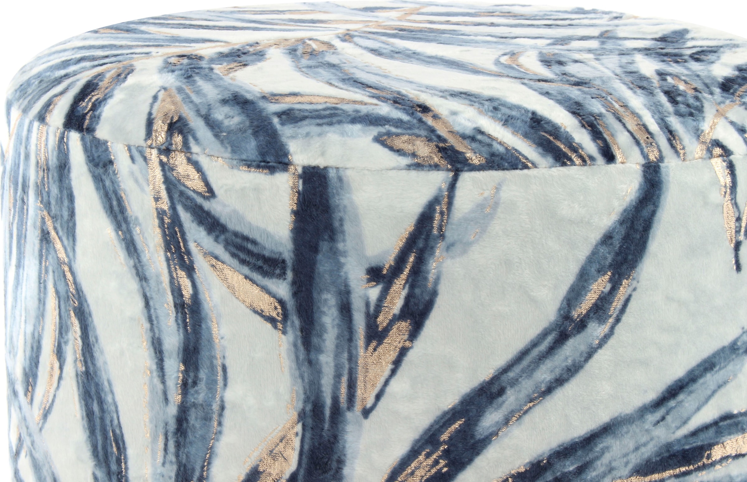 Kayoom Sitzhocker »Hocker Gipsy 225, stilvoller Sitzhocker, runde Form, stilvolles Design« 1 Stk. tlg. facettenreich, platzsparend, vielfältig einsetzbar, weiche Polsterung