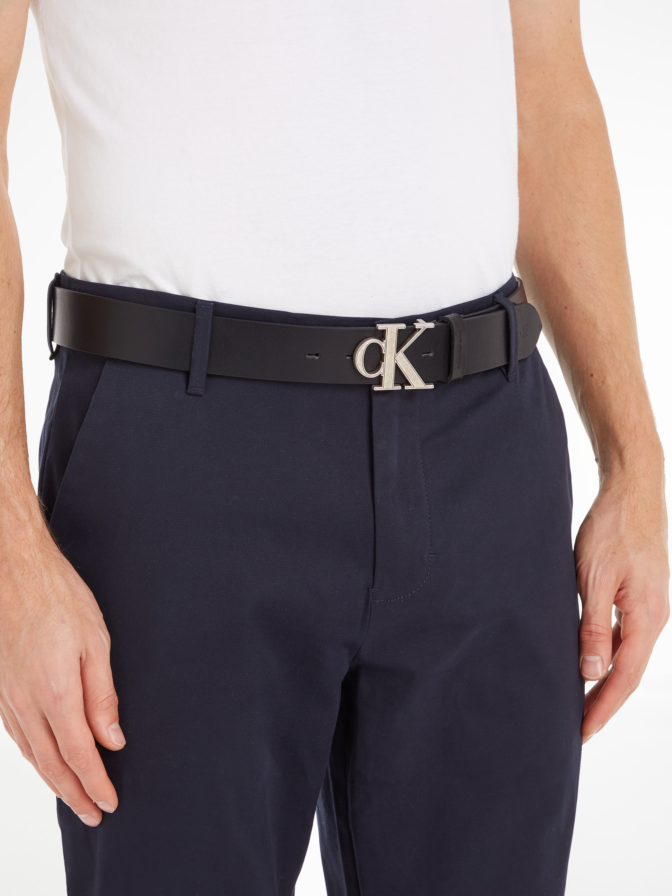 Calvin Klein Jeans Ledergürtel bei OTTO »MONOGRAM 35MM« HARDWARE
