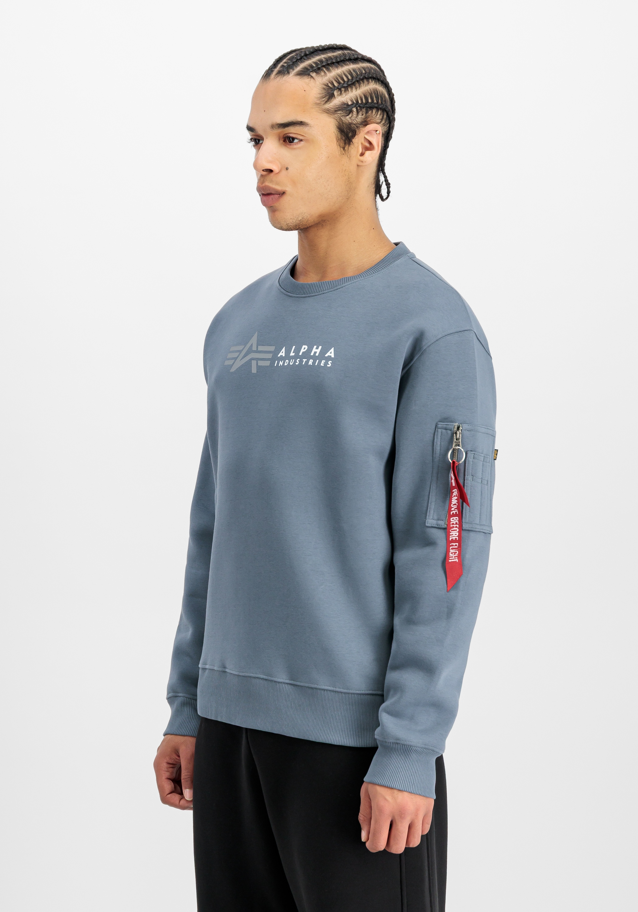 Alpha Industries Sweater »Alpha Industries Men - Sweatshirts Alpha Label Sweatshirt«