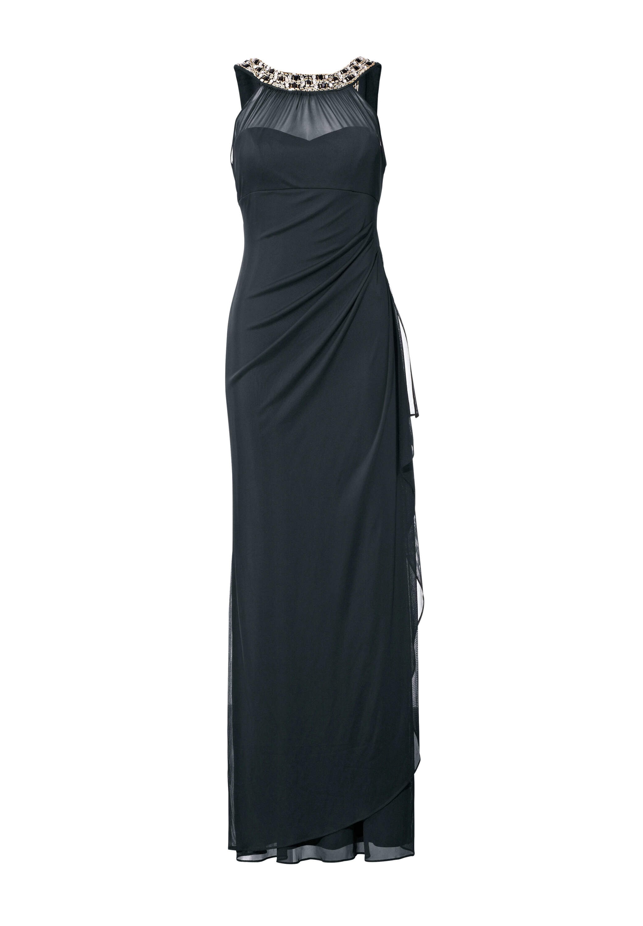 heine Corsagenkleid »Abendkleid Abendkleid mit Schmucksteinen« Ohne Taschen