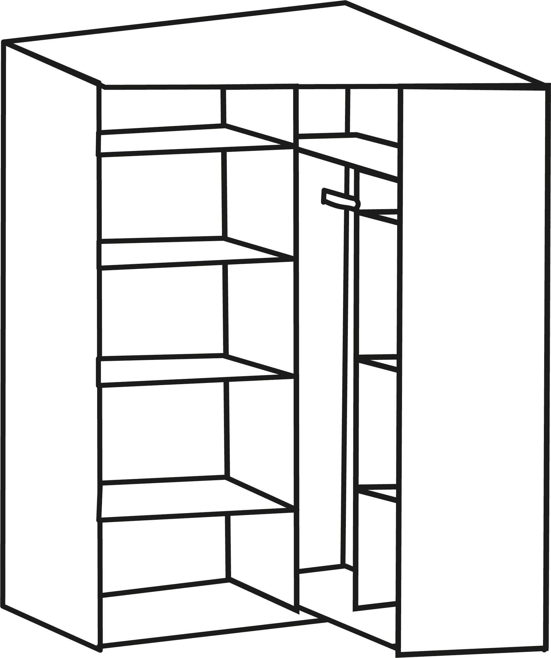 oder online 236cm York«, hoch Eckkleiderschrank OTTO 208 »New bei Wimex