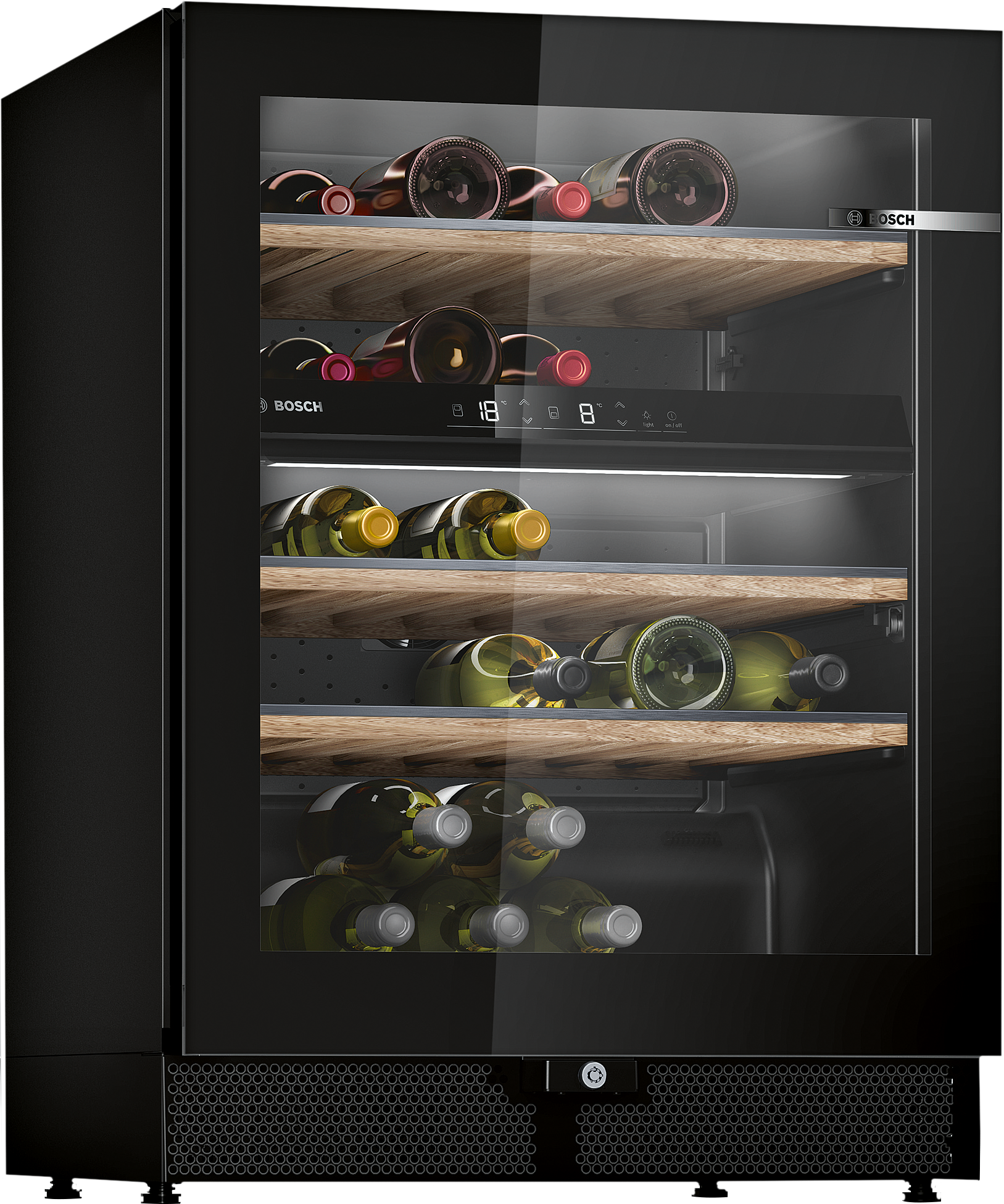BOSCH Weinkühlschrank »KWK16ABGB«, für 44 Standardflaschen á 075l