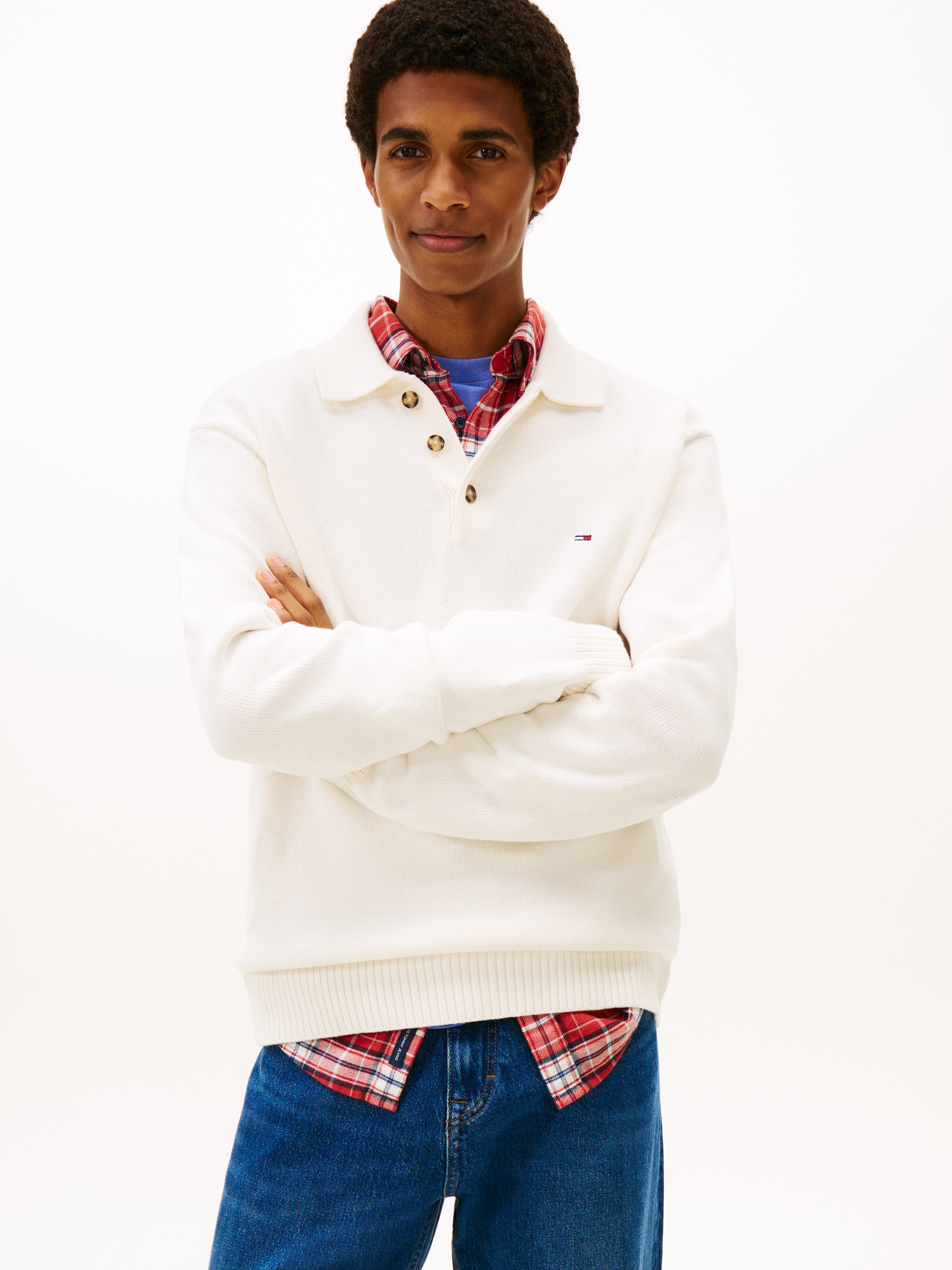 Tommy Jeans Polokragenpullover »TJM ESSENTIAL POLO«