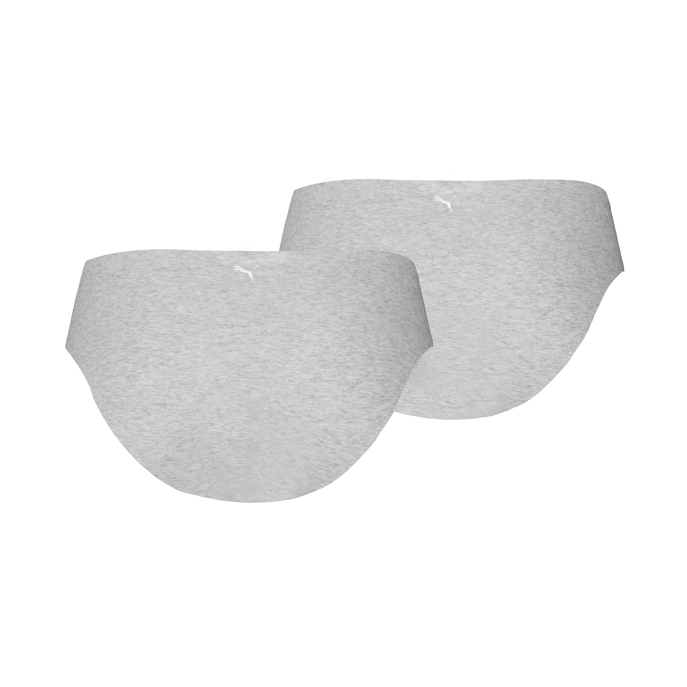 PUMA Slip »PUMA WOMEN INVISIBLE COTTON BRIEFS« 2er Pack,  nahtlose Ränder für eine unsichtbare Passform