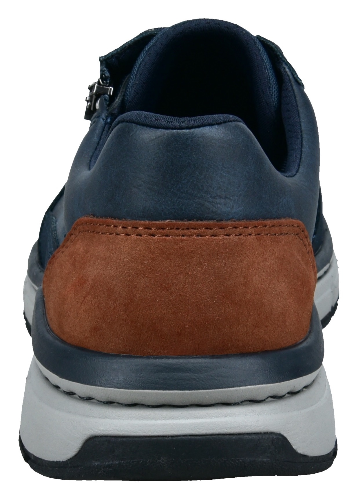 bugatti Keilsneaker  , Freizeitschuh, Halbschuh, Schnürer, Kontrastbesatz an der Ferse