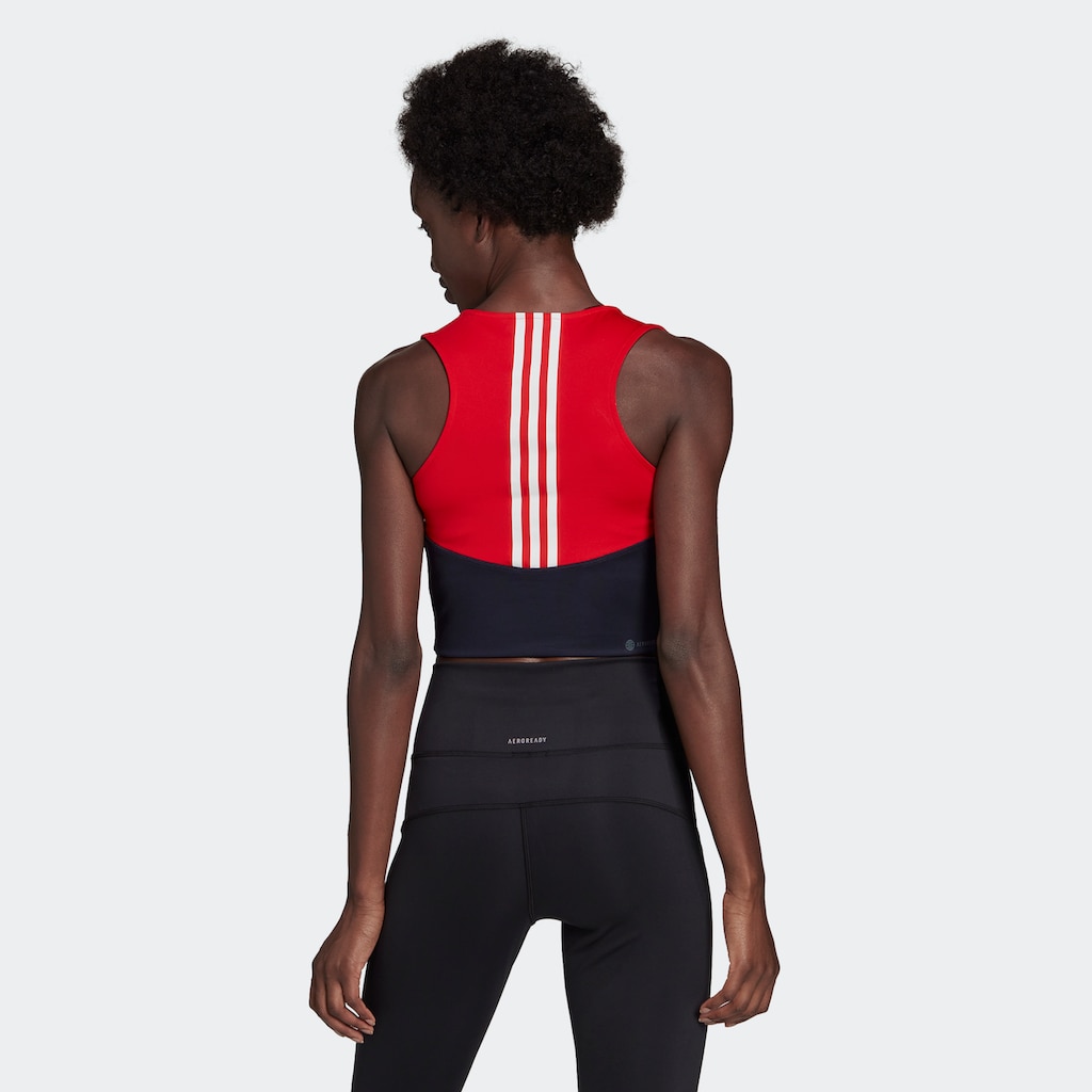 adidas Performance Tanktop »COLORBLOCK CROP TOP«