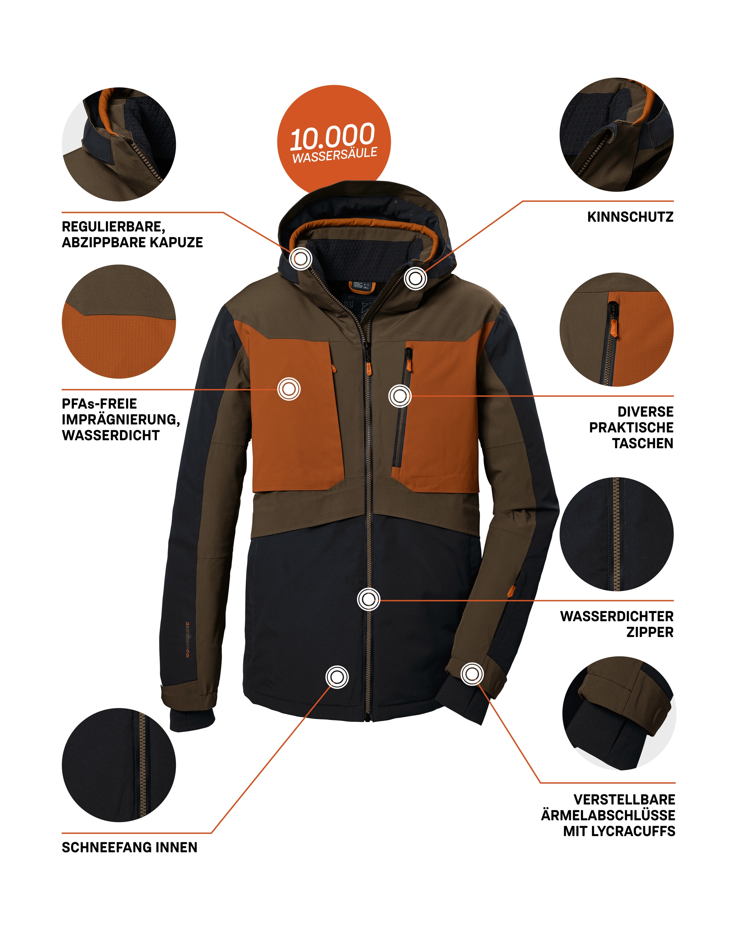 Killtec Skijacke »KSW 47 MN SKI JCKT«