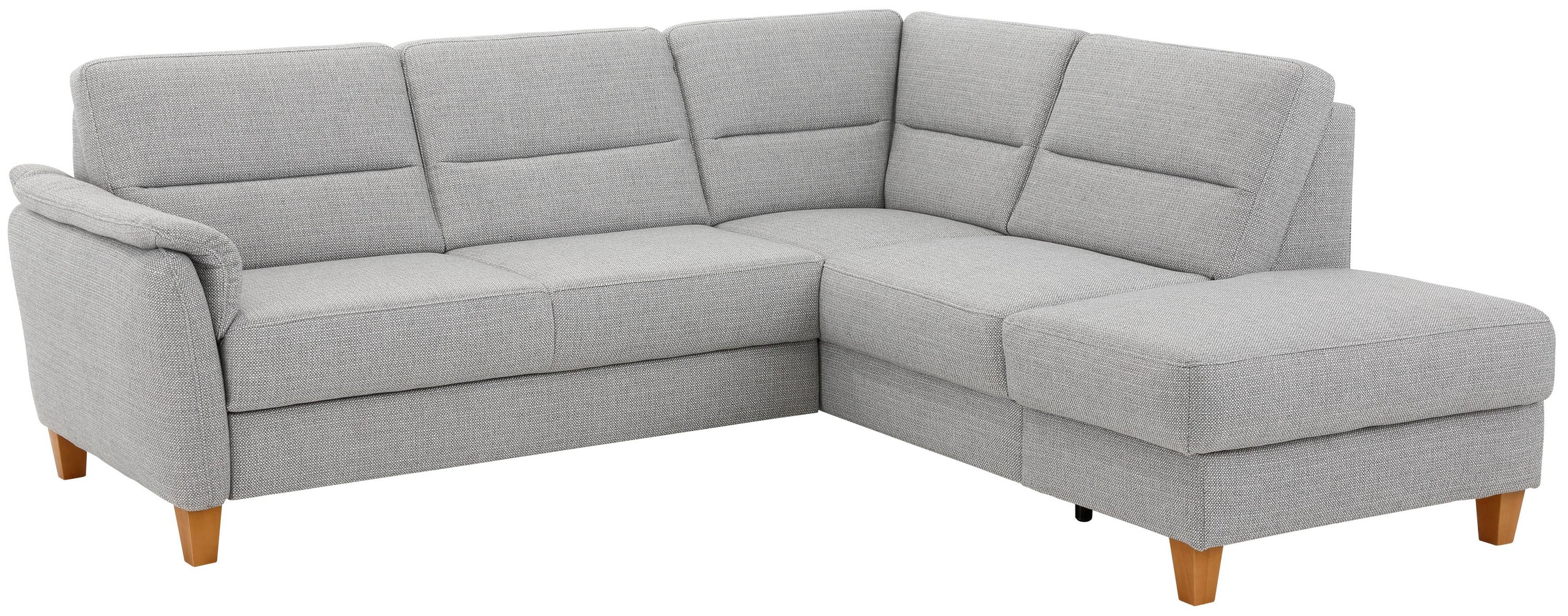 Home affaire Ecksofa »Palmera L-Form, B: 236 cm«, optional Bettfunktion & Bettkasten, Federkern