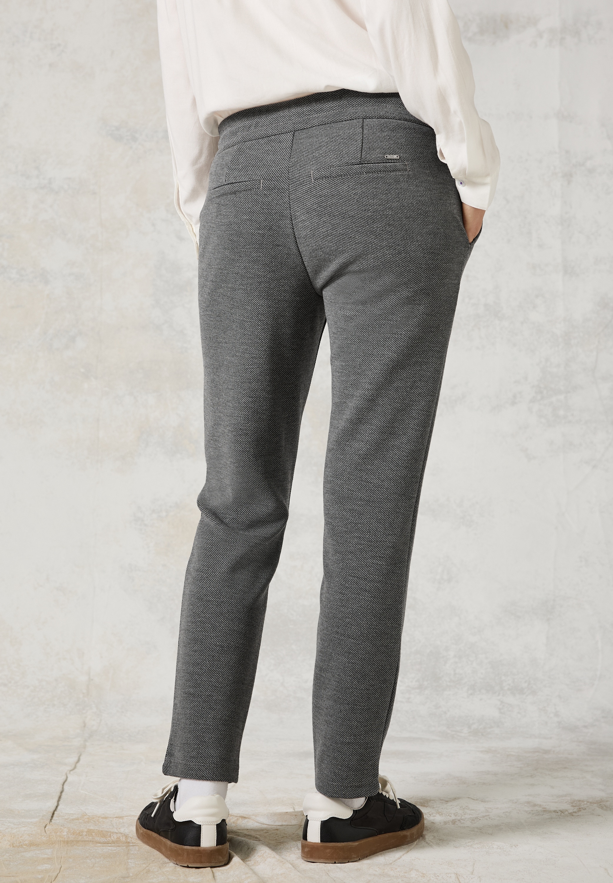 Cecil Stoffhose »Style Tracey«, mit Kordelzug und Stretch