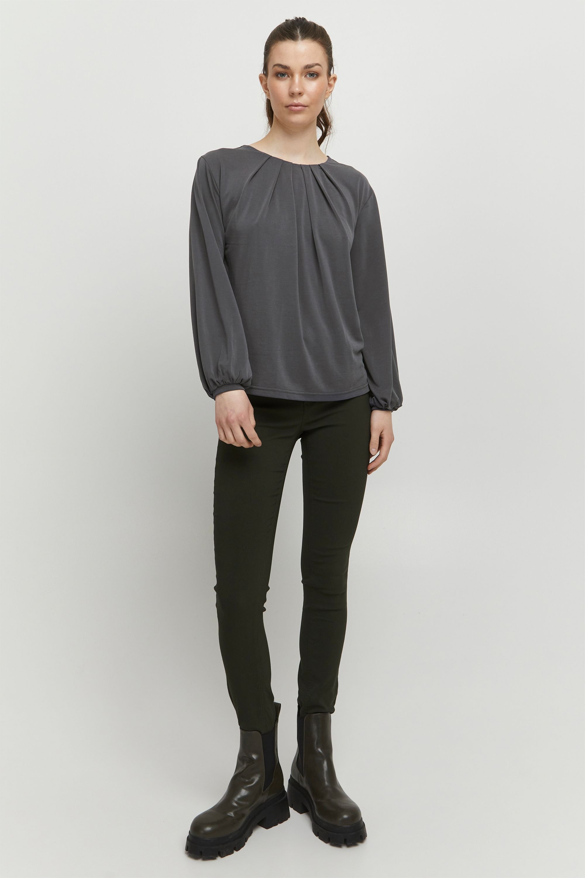 b.young Sweatshirt »Longsleeve BYPerl«