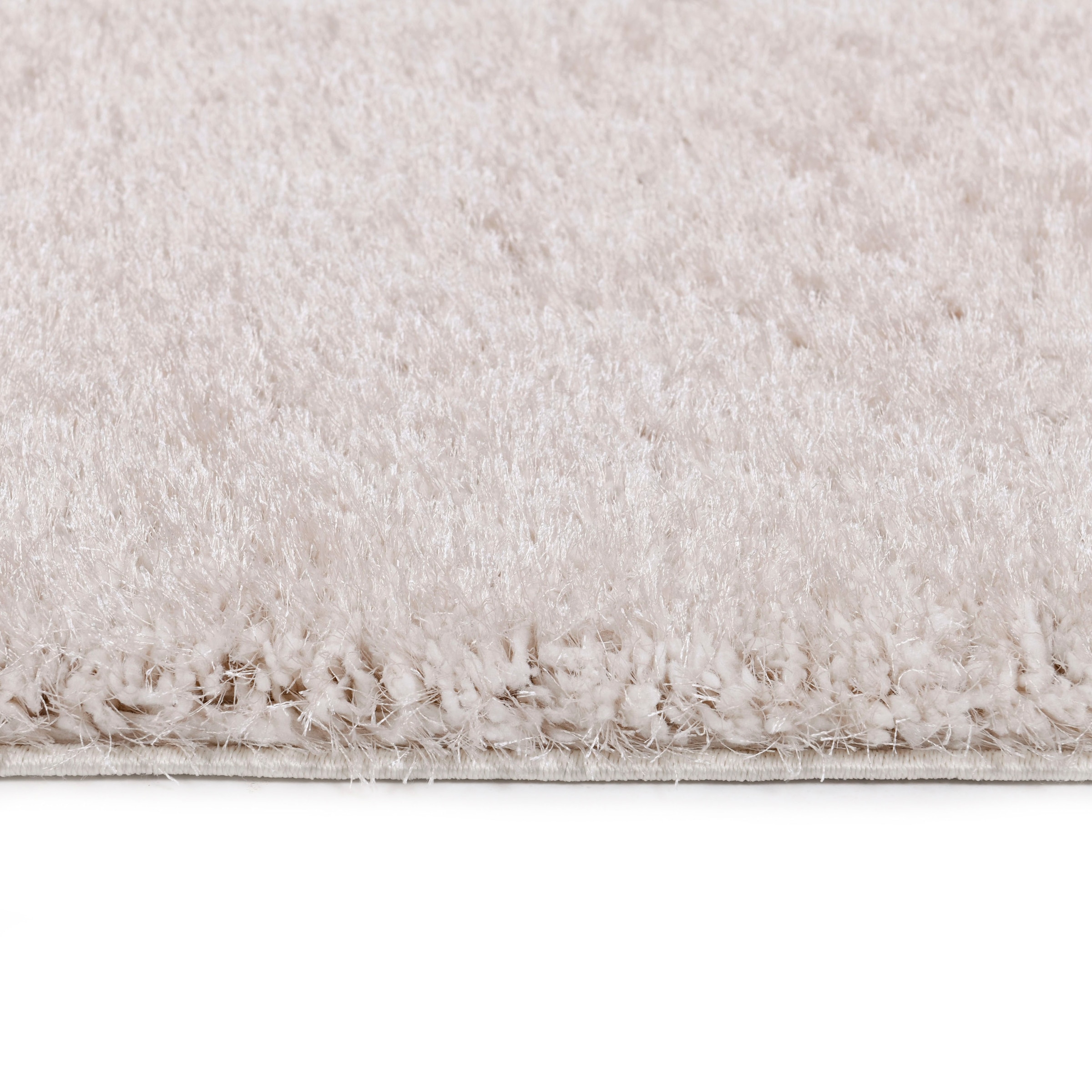 Home affaire Hochflor-Teppich »Malin«, rechteckig, Shaggy in Uni-Farben, einfarbig, leicht glänzend, besonders weich