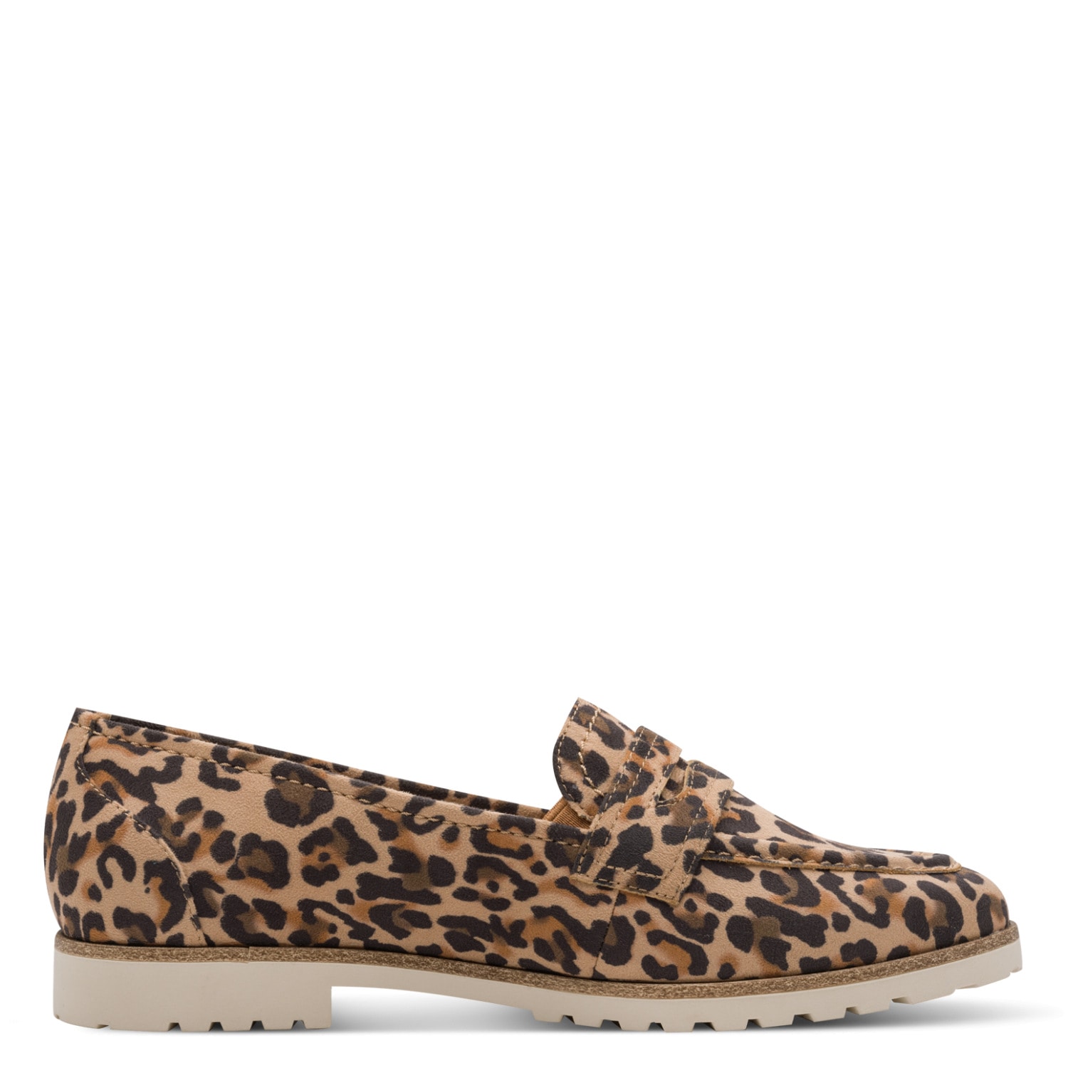 Tamaris Slipper  Blockabsatz, Schlupfschuh, Businessschuh im angesagten Animal-Look