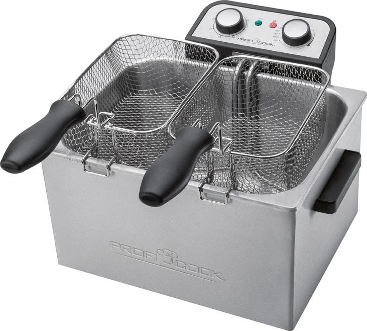 ProfiCook Kaltzonenfritteuse »PC-FR 1038«, 3000 W, Fassungsvermögen 5 l, Fassungsvermögen 1 kg